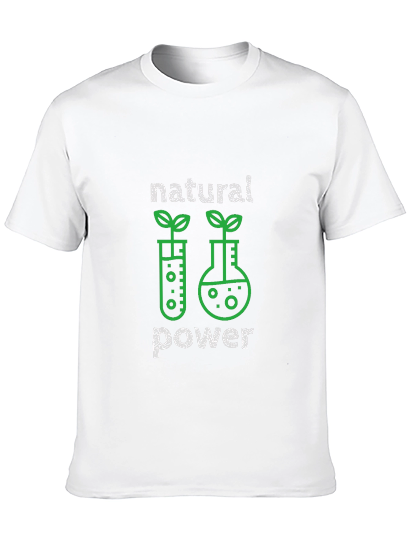 Natural Power Graphic Tee - Black T-Shirt