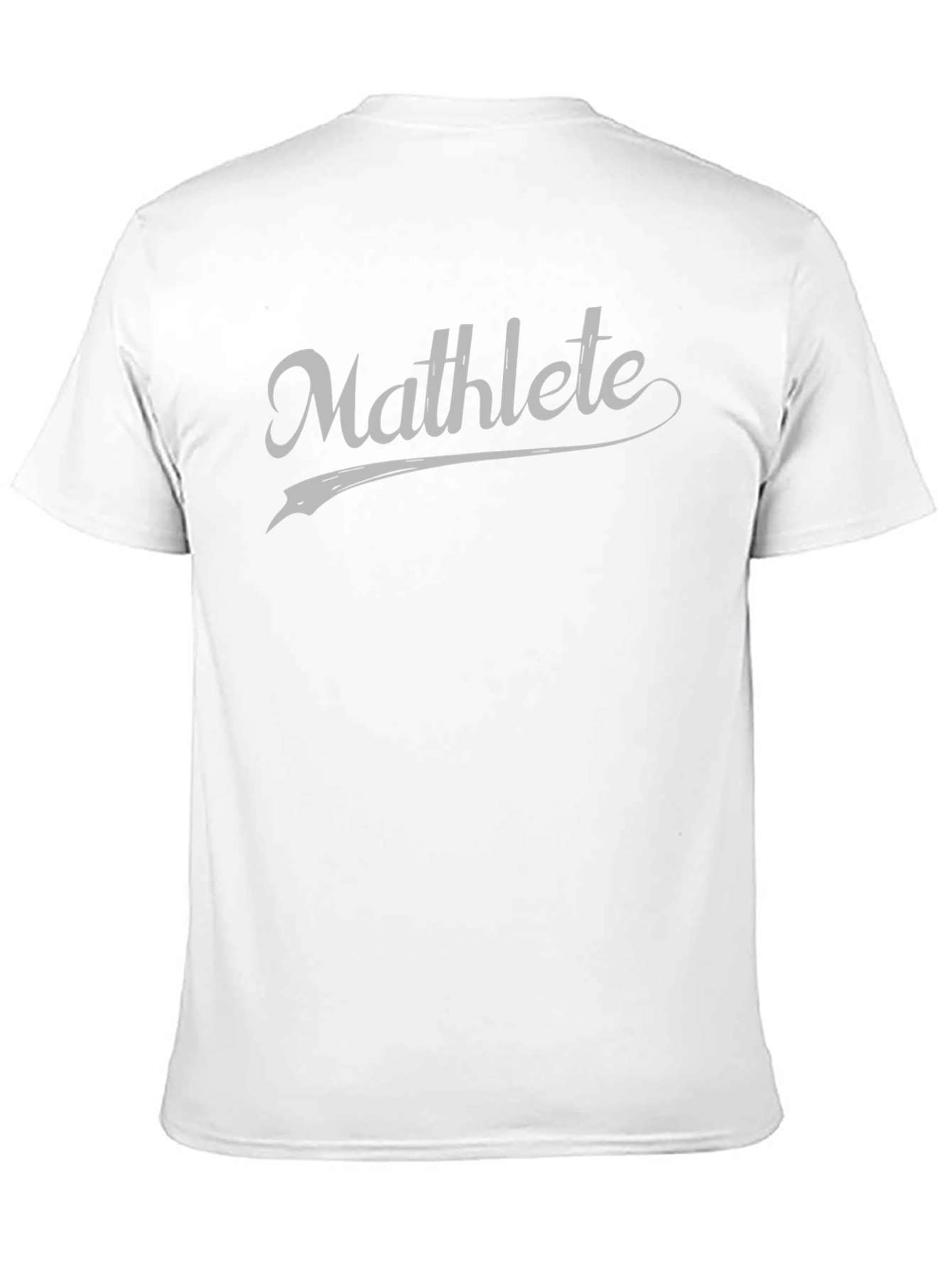 Mathlete Graphic Tee - Black Cotton Blend