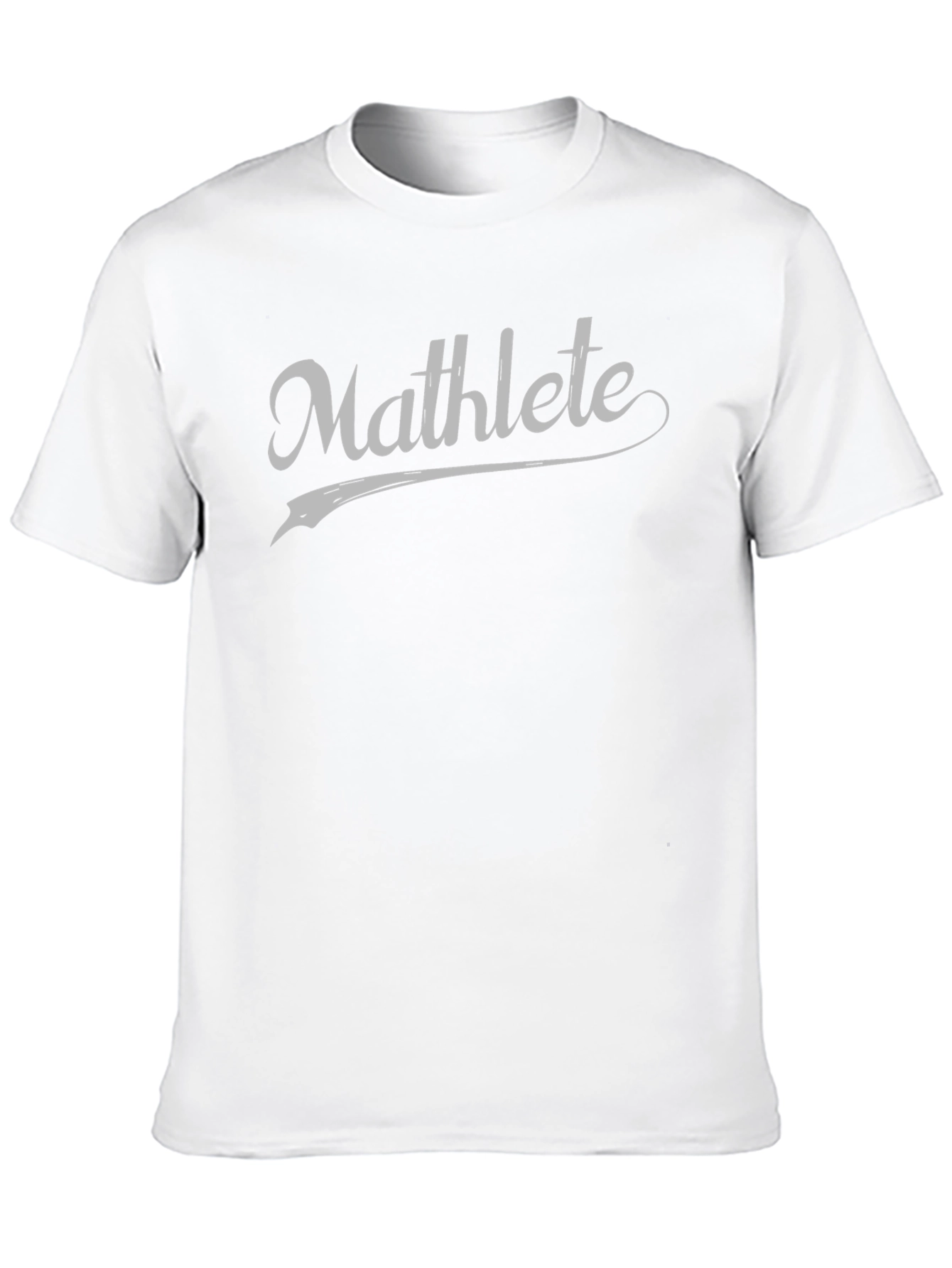 Mathlete Graphic Tee - Black Cotton Blend