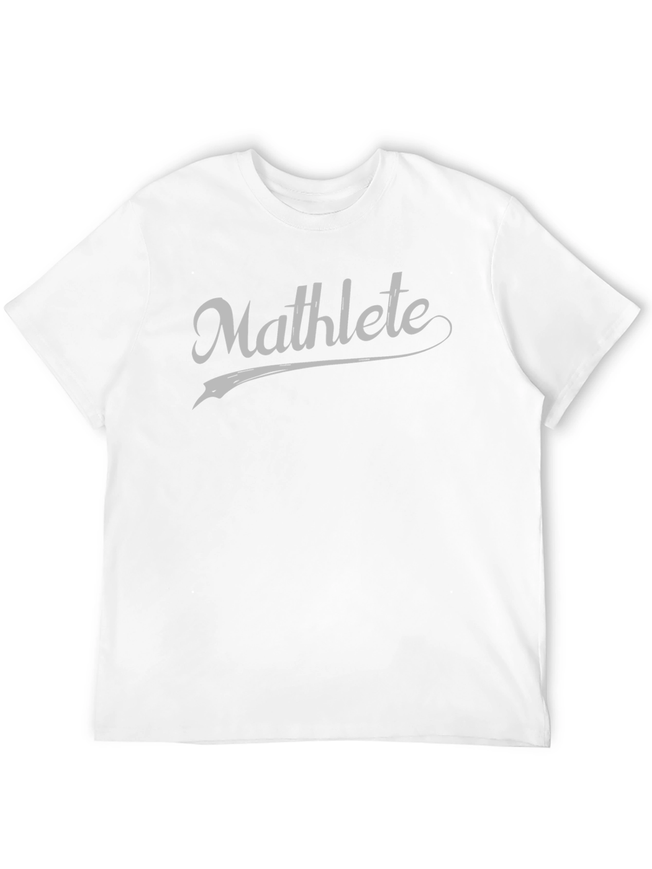 Mathlete Graphic Tee - Black Cotton Blend