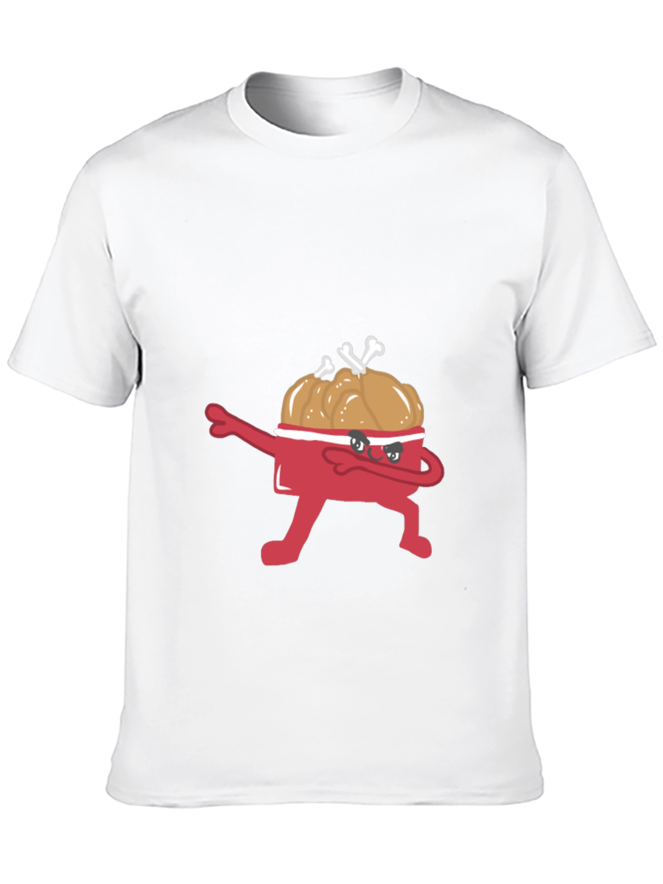 Dabbing Fried Chicken Bucket T-Shirt