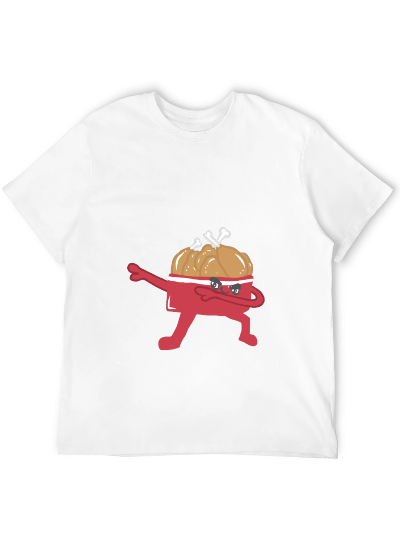 Dabbing Fried Chicken Bucket T-Shirt