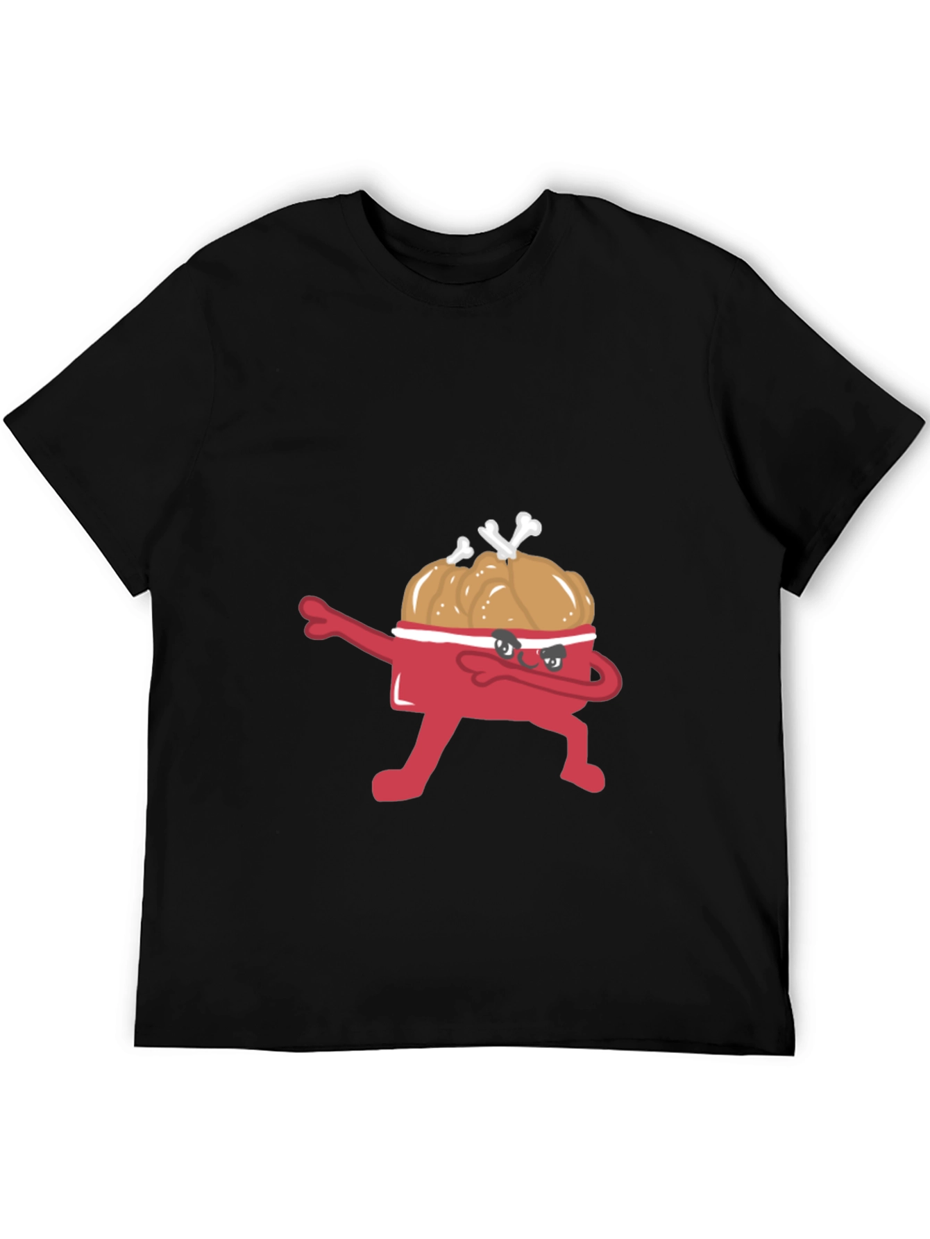 Dabbing Fried Chicken Bucket T-Shirt