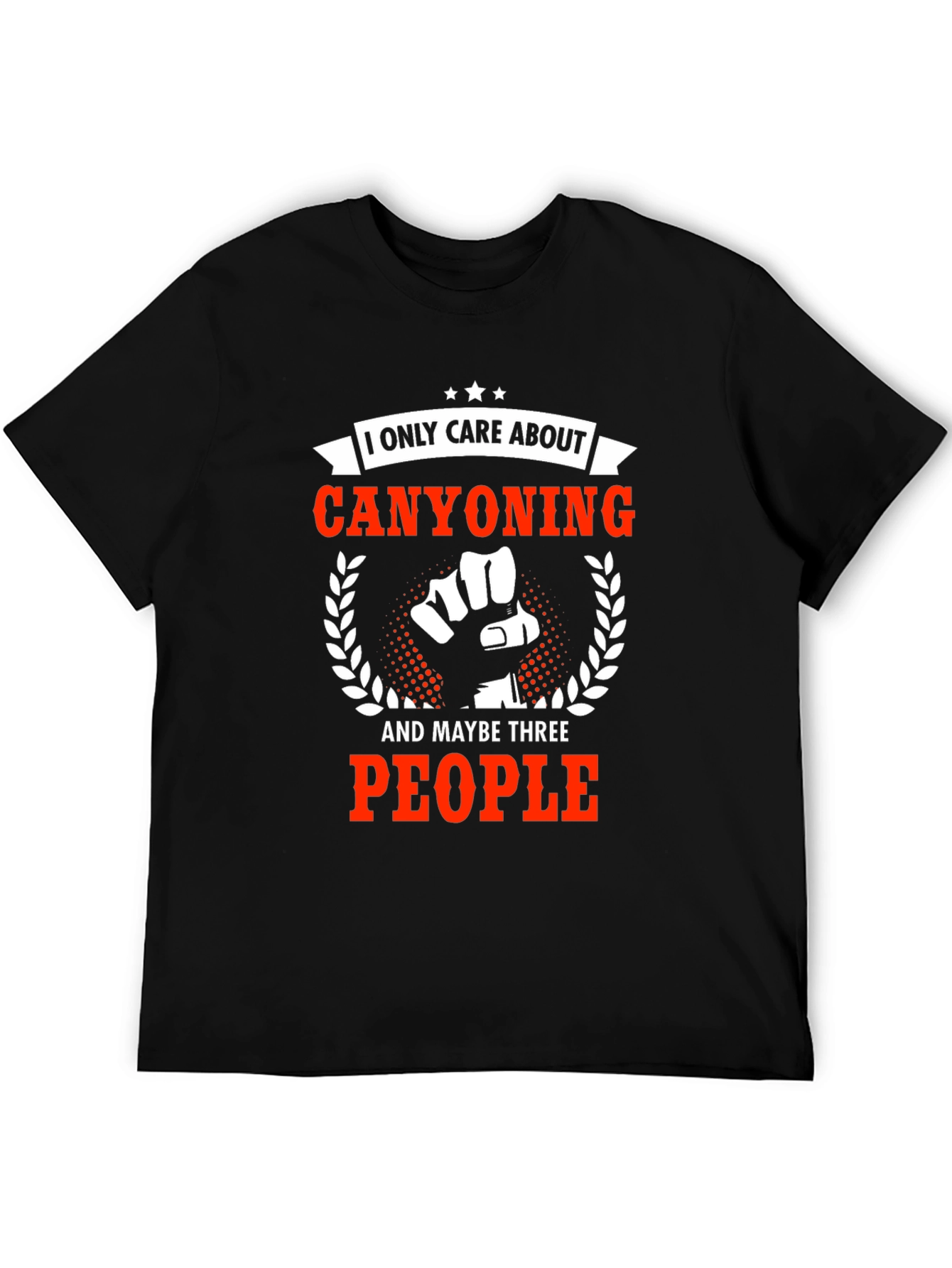Canyoning Graphic T-Shirt: Only Care About Canyoning