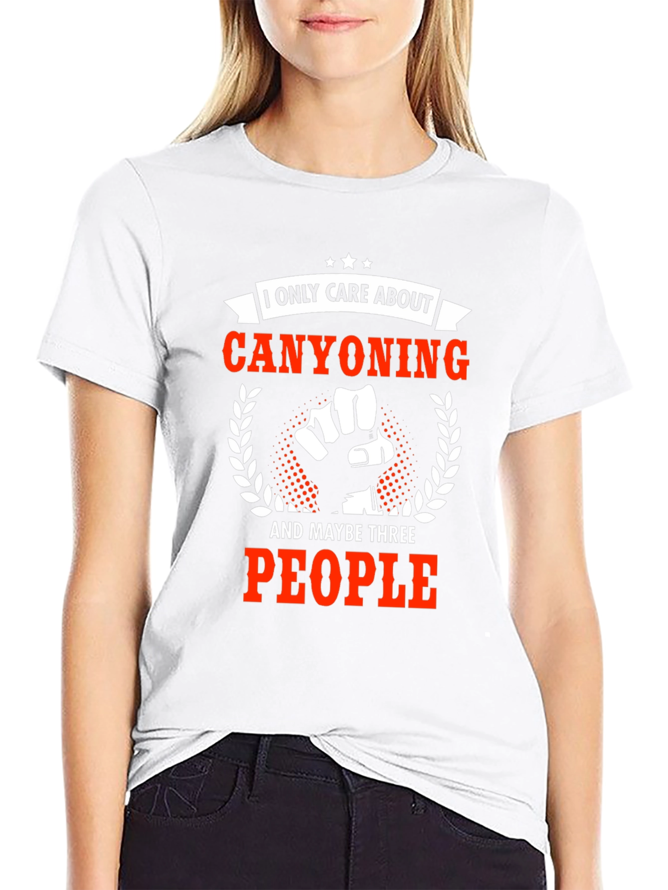Canyoning Graphic T-Shirt: Only Care About Canyoning