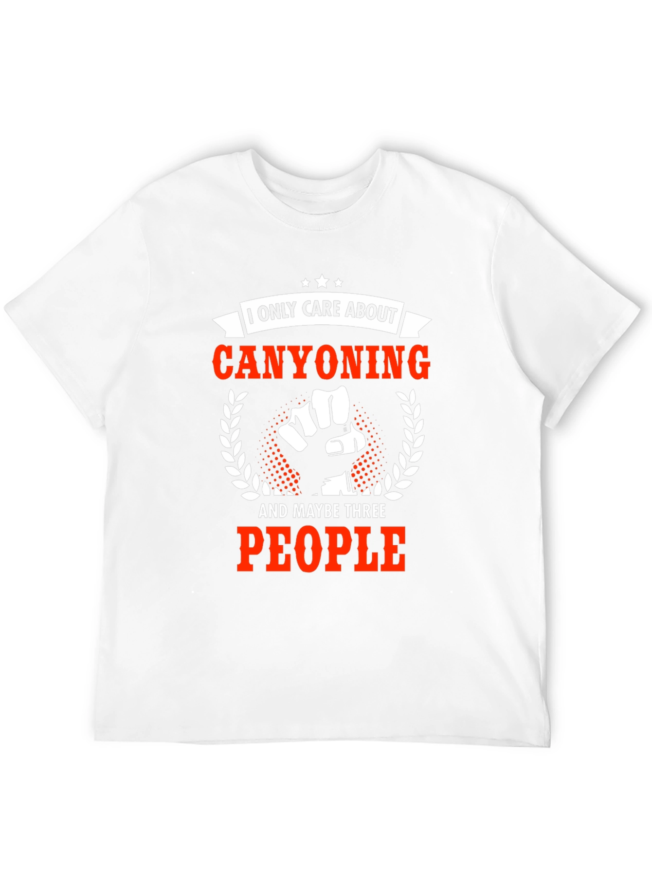 Canyoning Graphic T-Shirt: Only Care About Canyoning