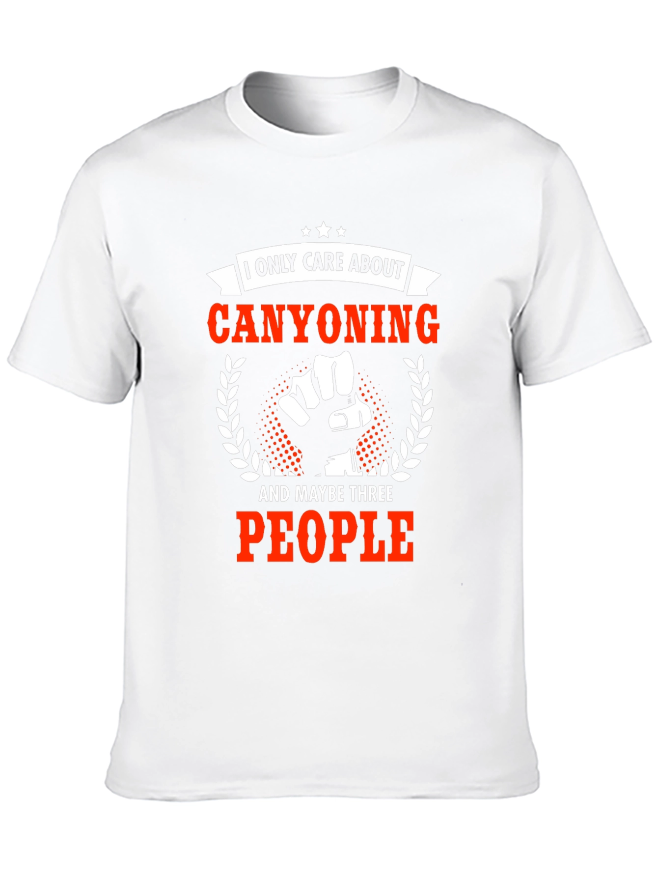 Canyoning Graphic T-Shirt: Only Care About Canyoning