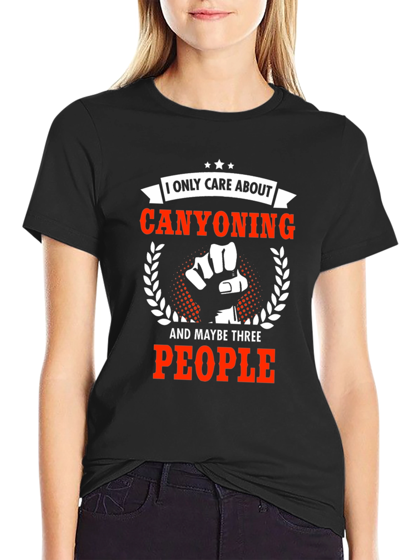 Canyoning Graphic T-Shirt: Only Care About Canyoning