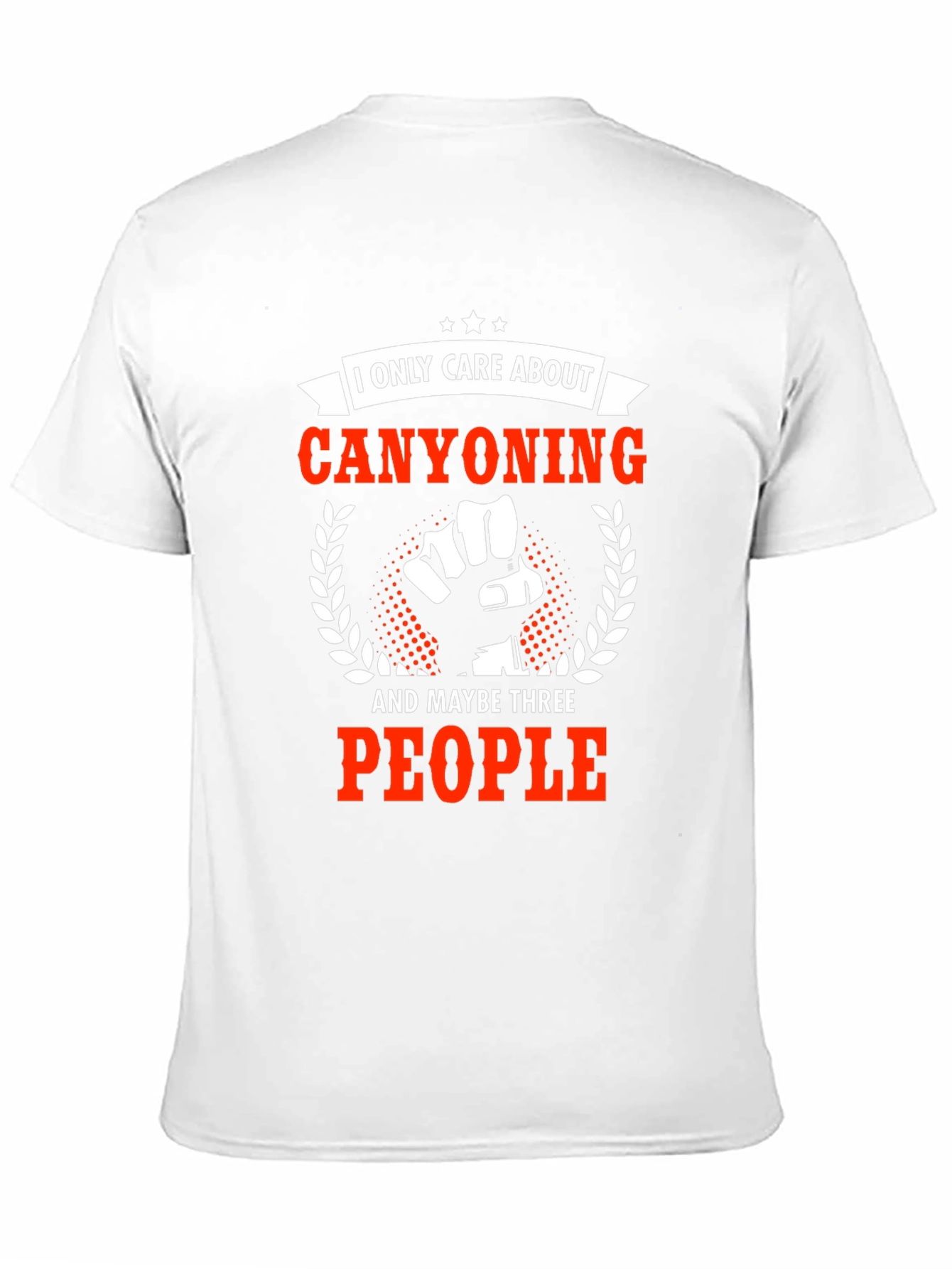 Canyoning Graphic T-Shirt: Only Care About Canyoning