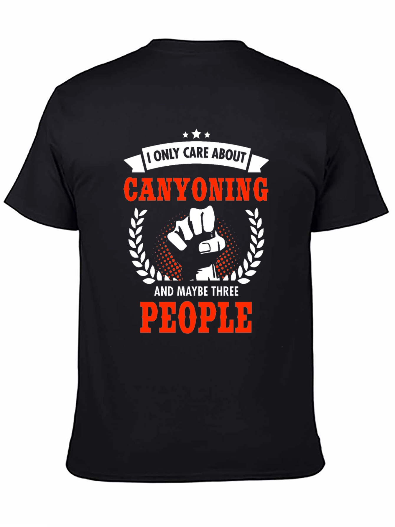 Canyoning Graphic T-Shirt: Only Care About Canyoning