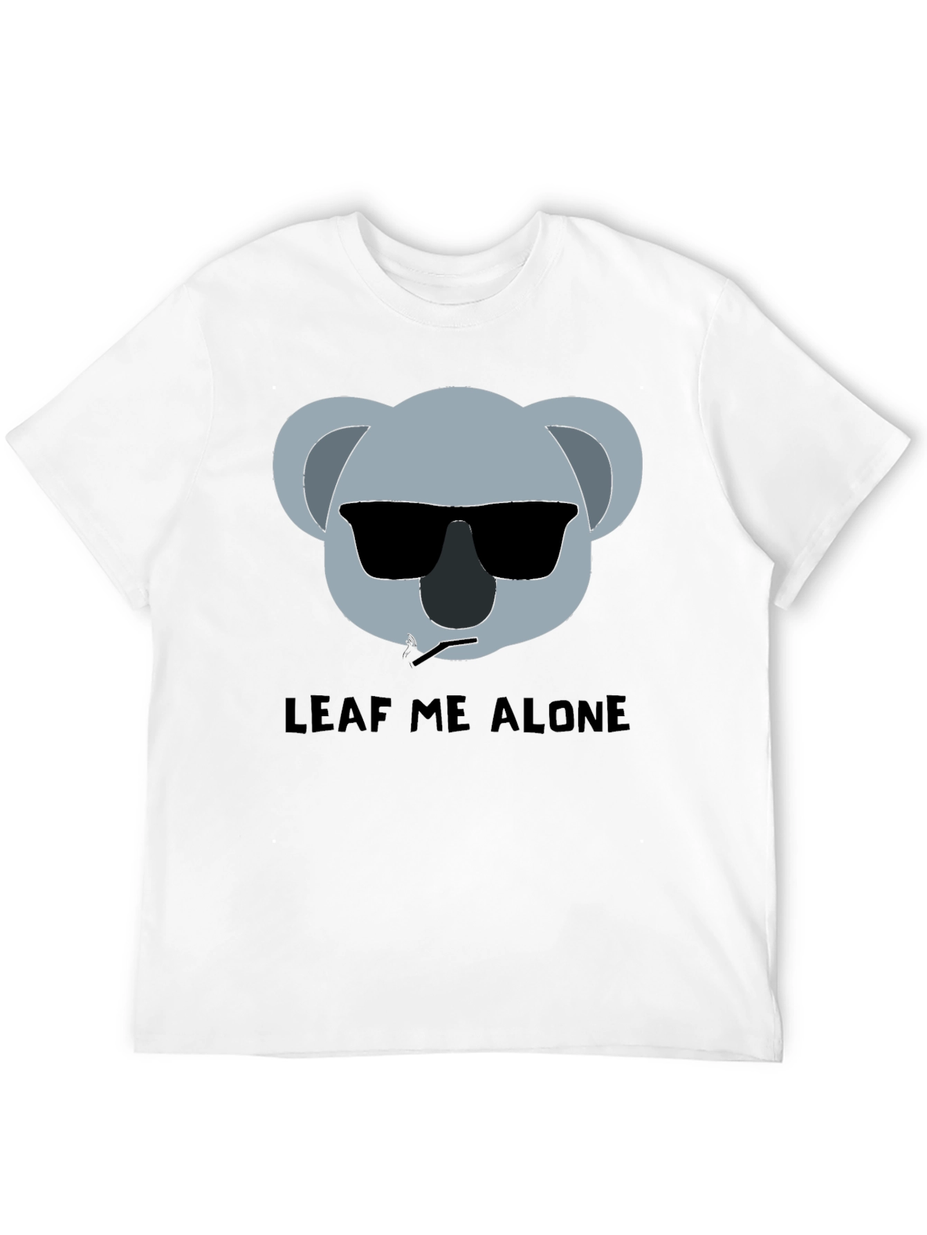 Leaf Me Alone Funny Koala T-Shirt