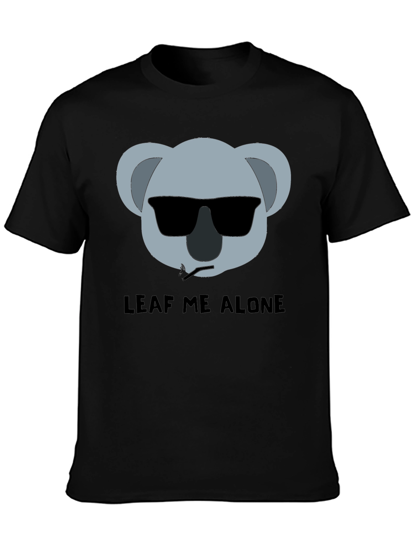 Leaf Me Alone Funny Koala T-Shirt