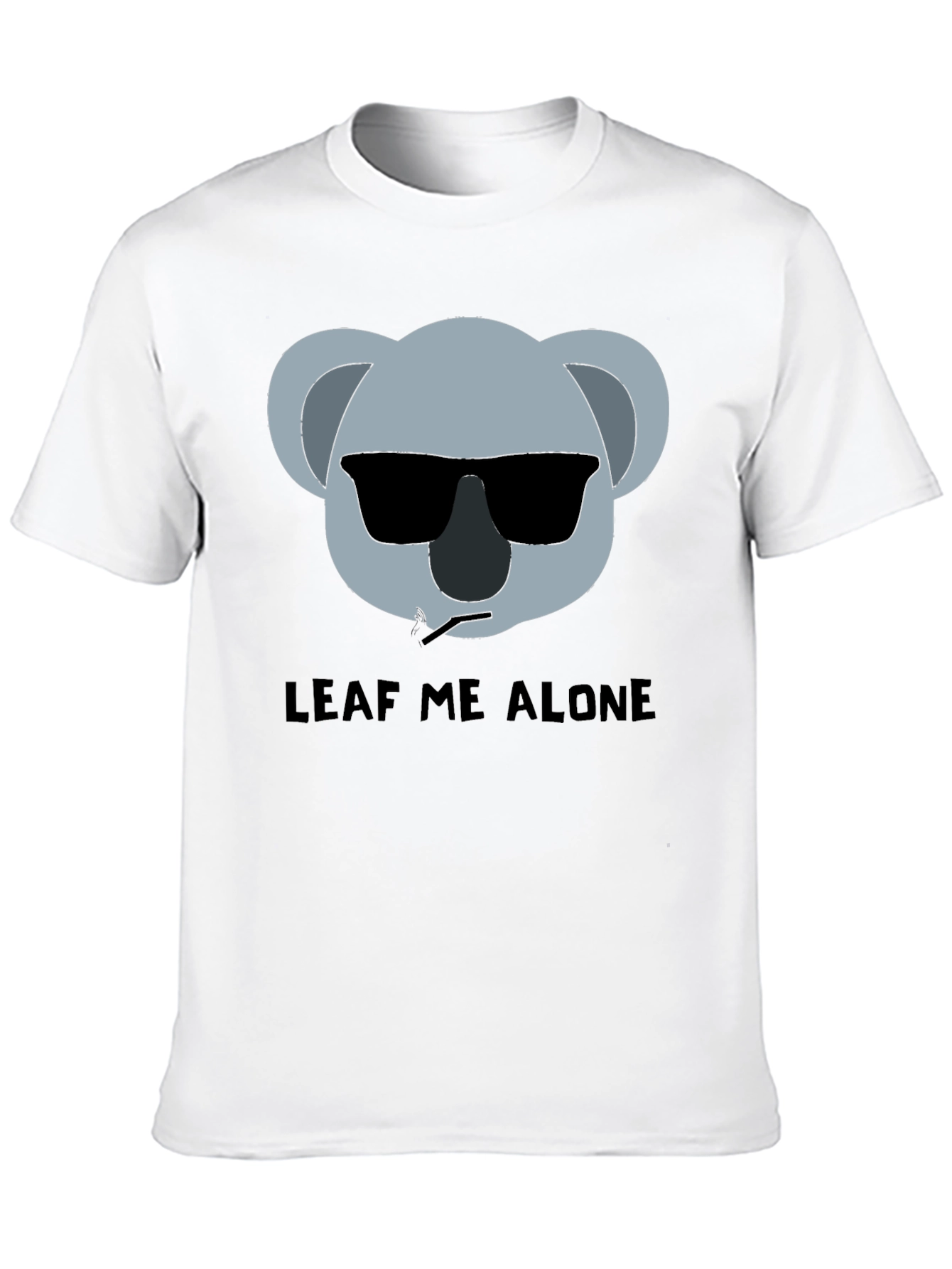 Leaf Me Alone Funny Koala T-Shirt