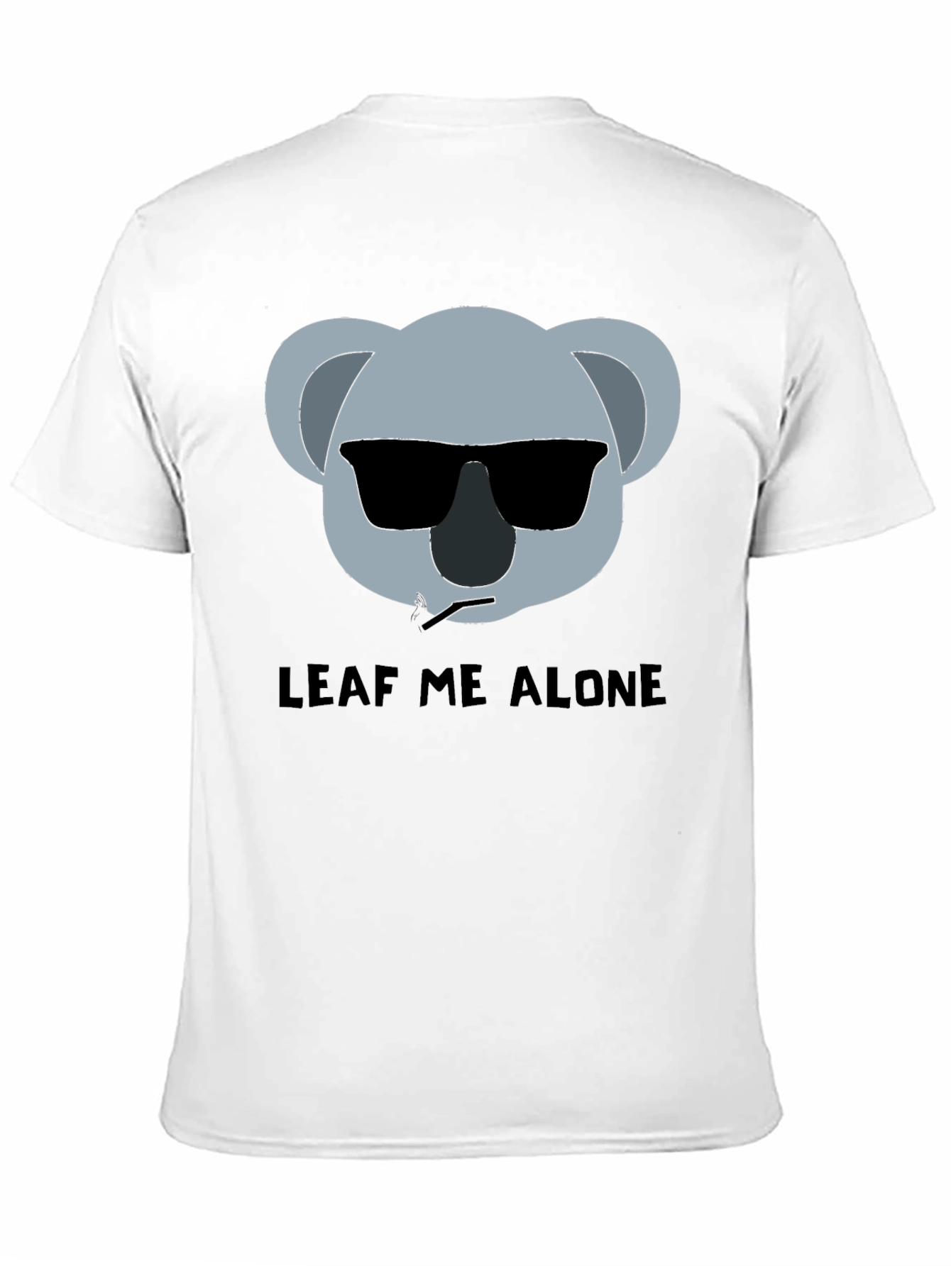 Leaf Me Alone Funny Koala T-Shirt