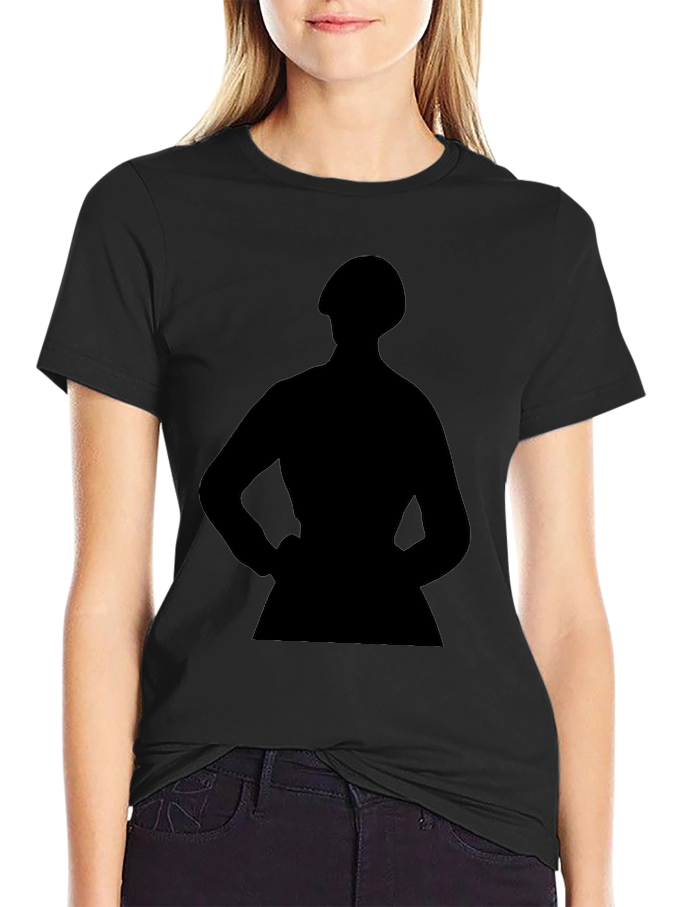 Silhouette Graphic Tee - Black T-Shirt