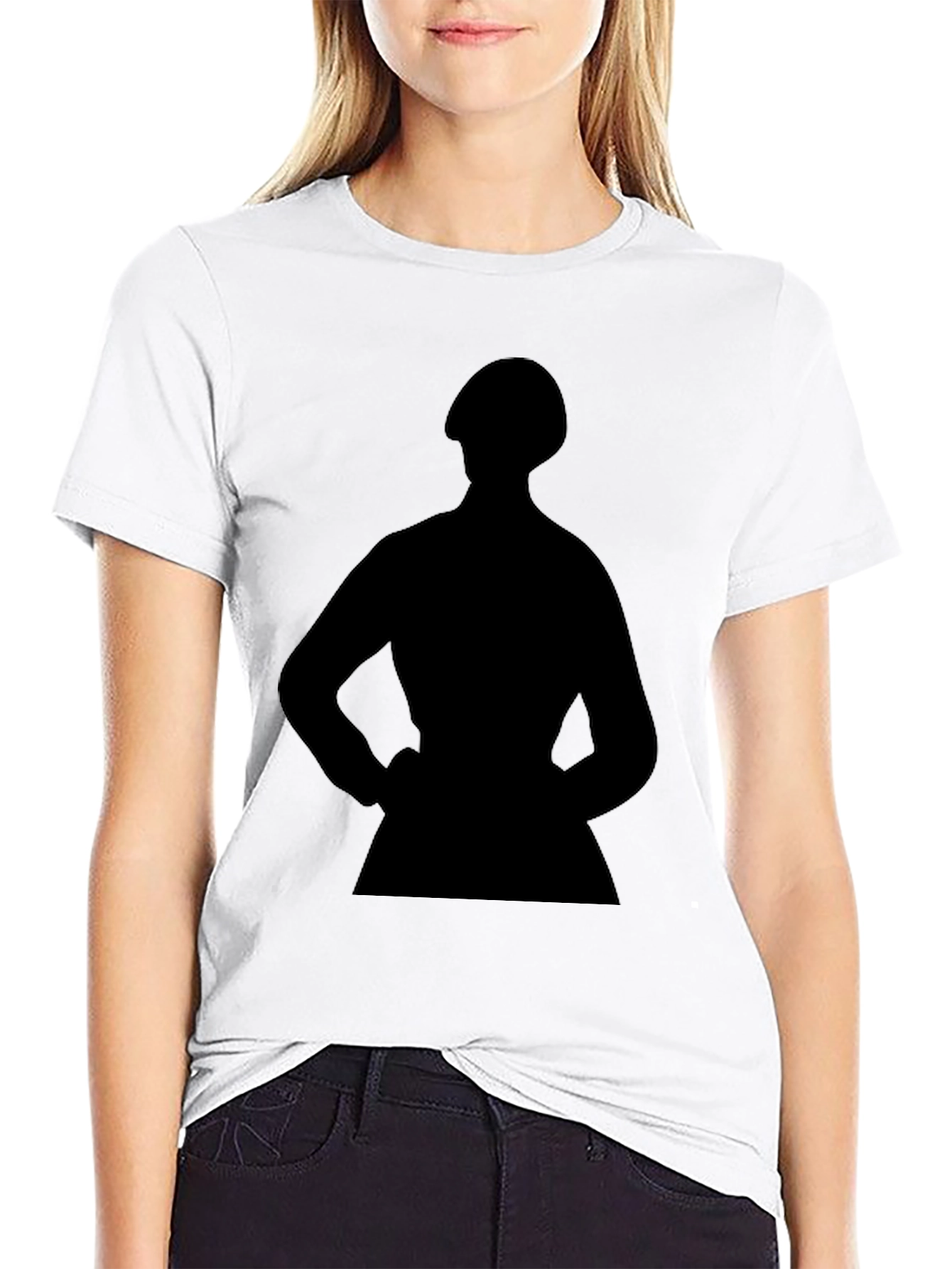 Silhouette Graphic Tee - Black T-Shirt