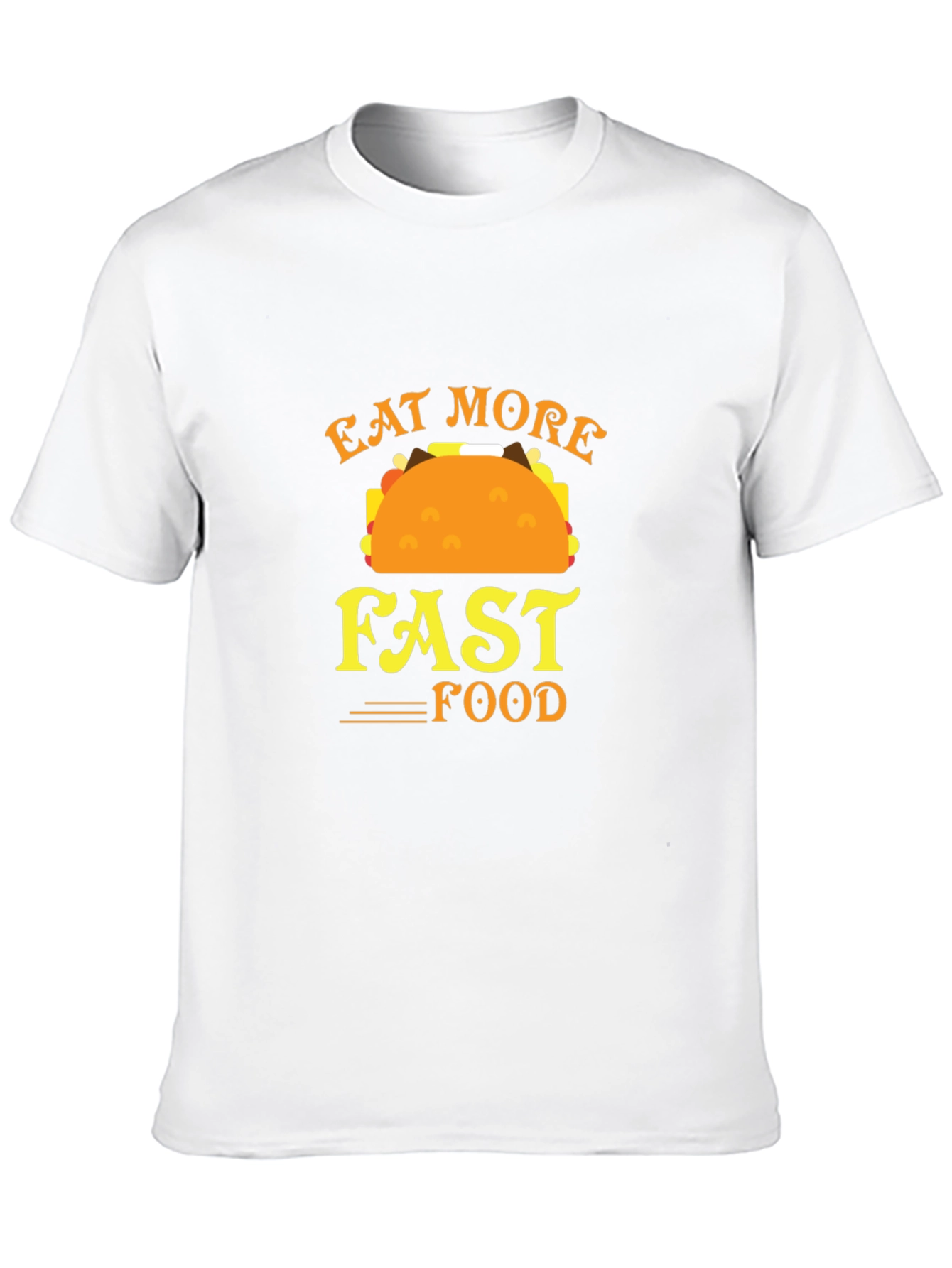 Eat More Fast Food Graphic Tee