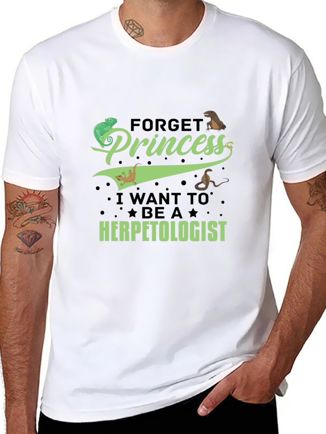 Herpetologist T-Shirt: Reptile Lover Tee