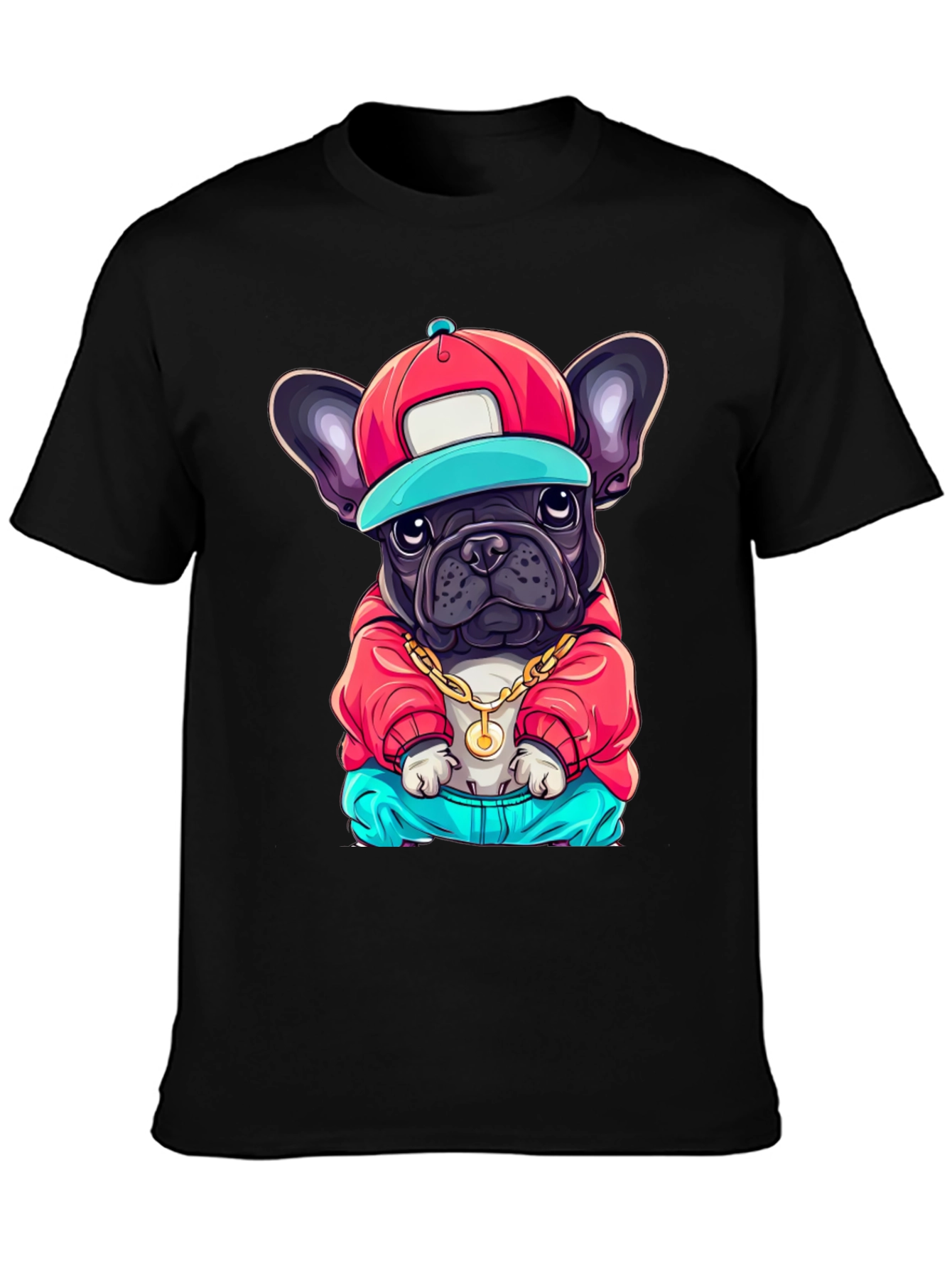 Cool Dog Graphic Tee - Trendy Streetwear Style