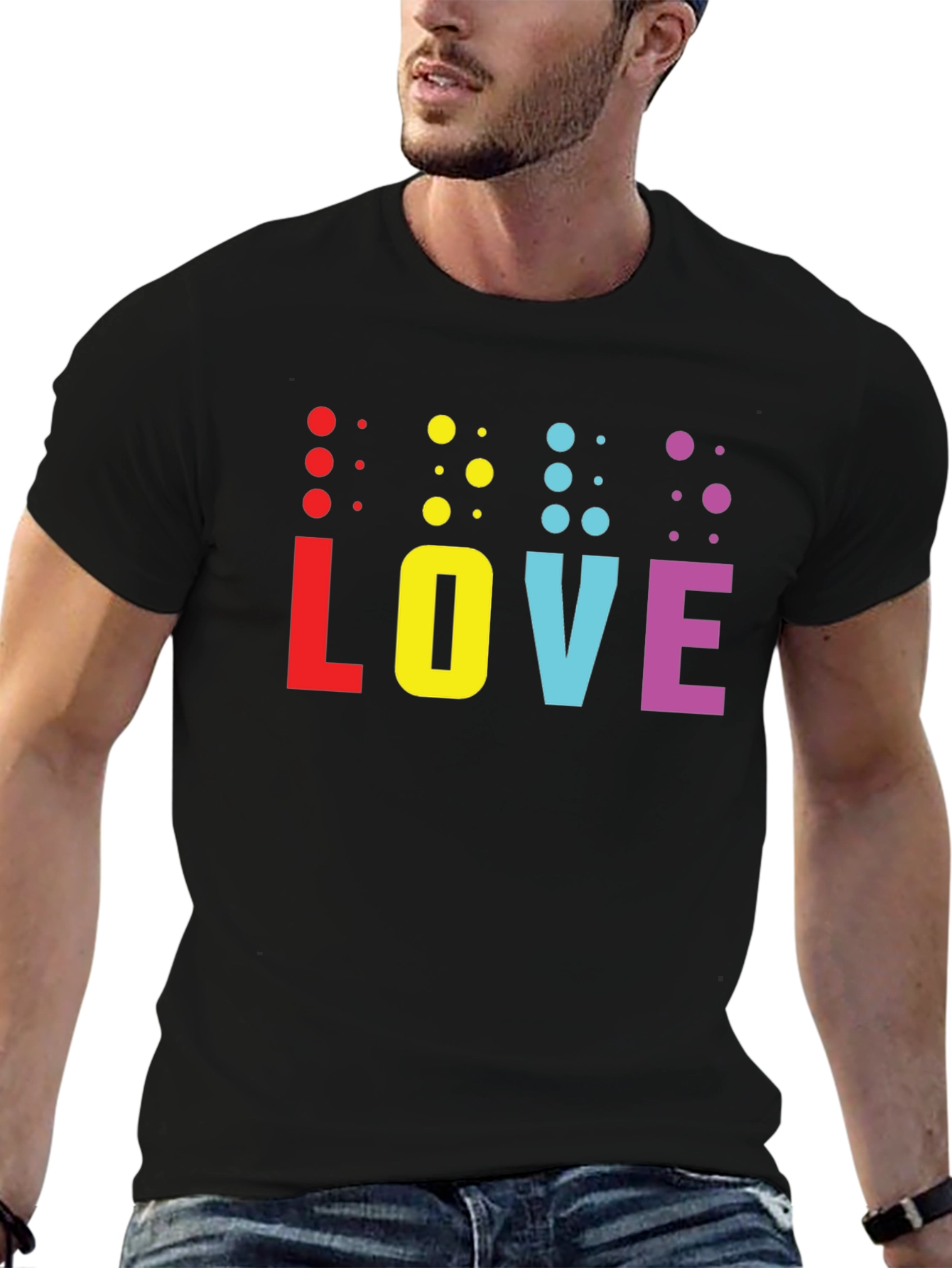 Braille Love T-Shirt