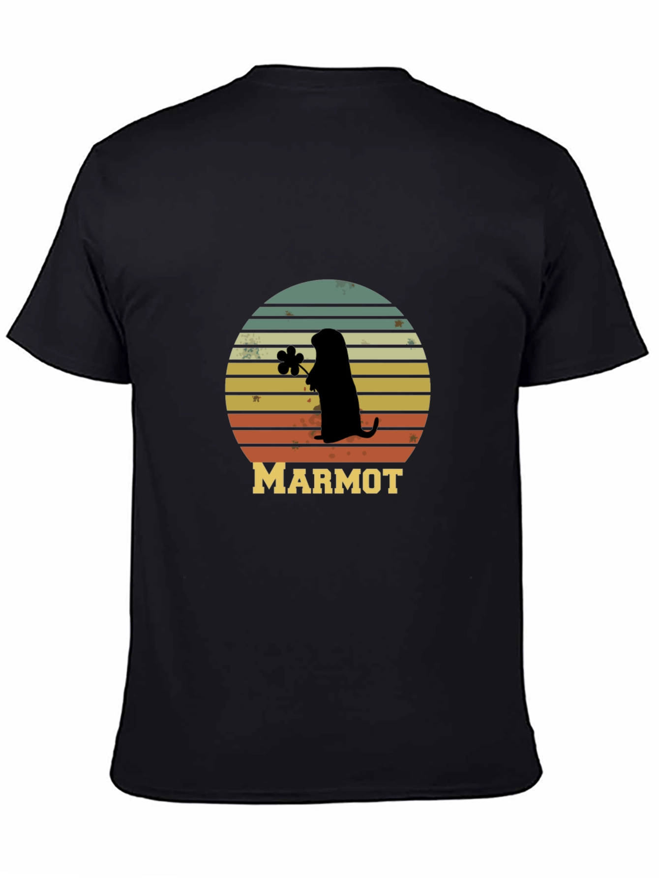 Retro Marmot Silhouette T-Shirt