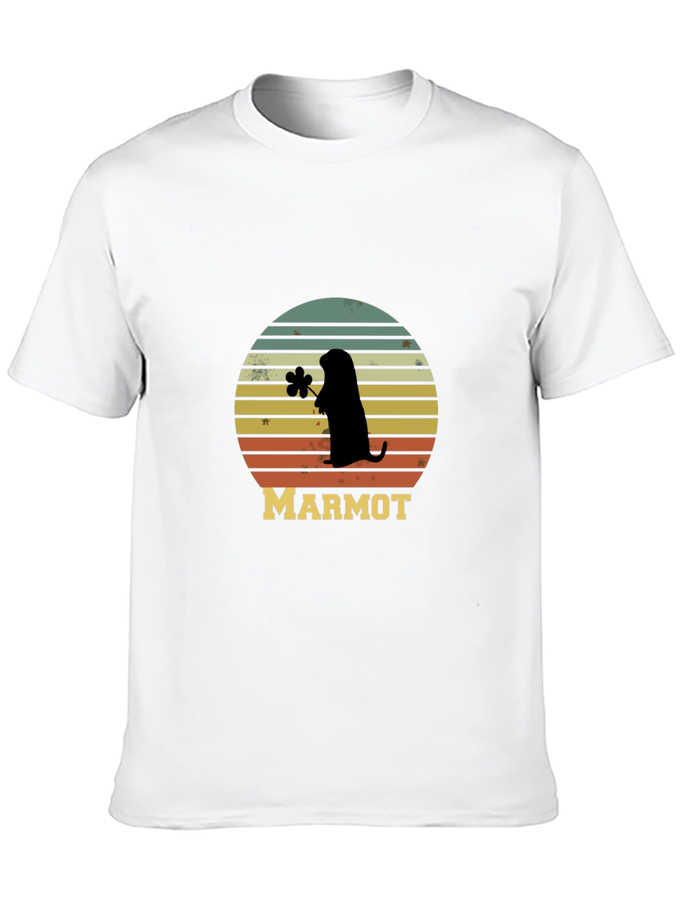 Retro Marmot Silhouette T-Shirt