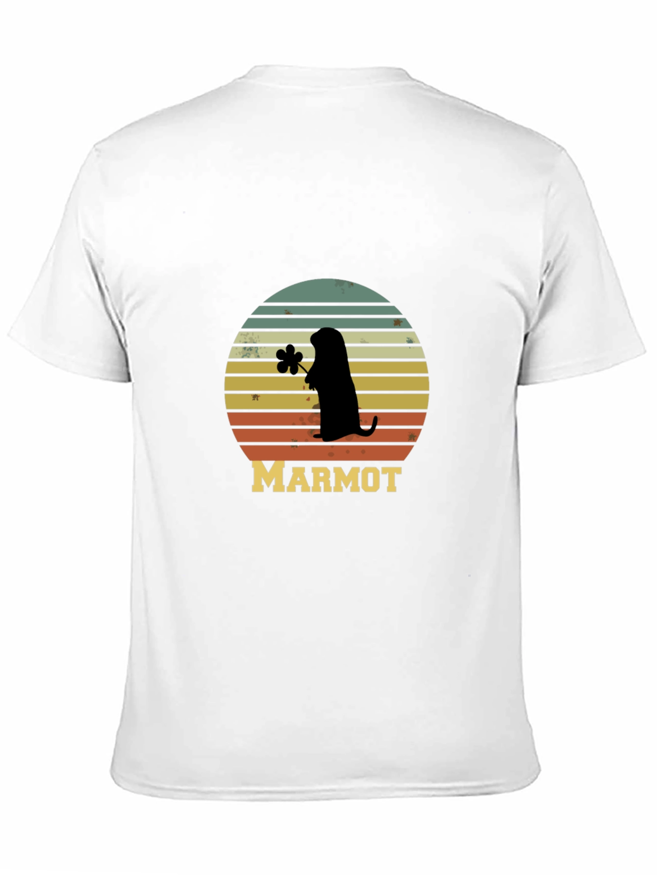 Retro Marmot Silhouette T-Shirt