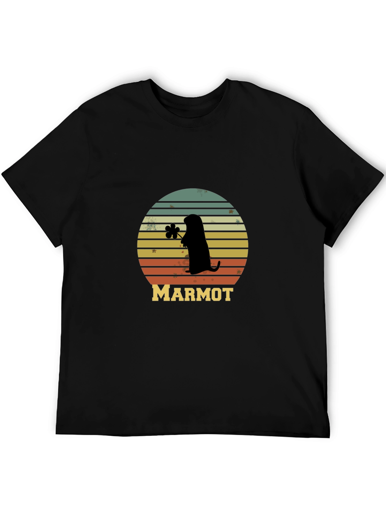 Retro Marmot Silhouette T-Shirt