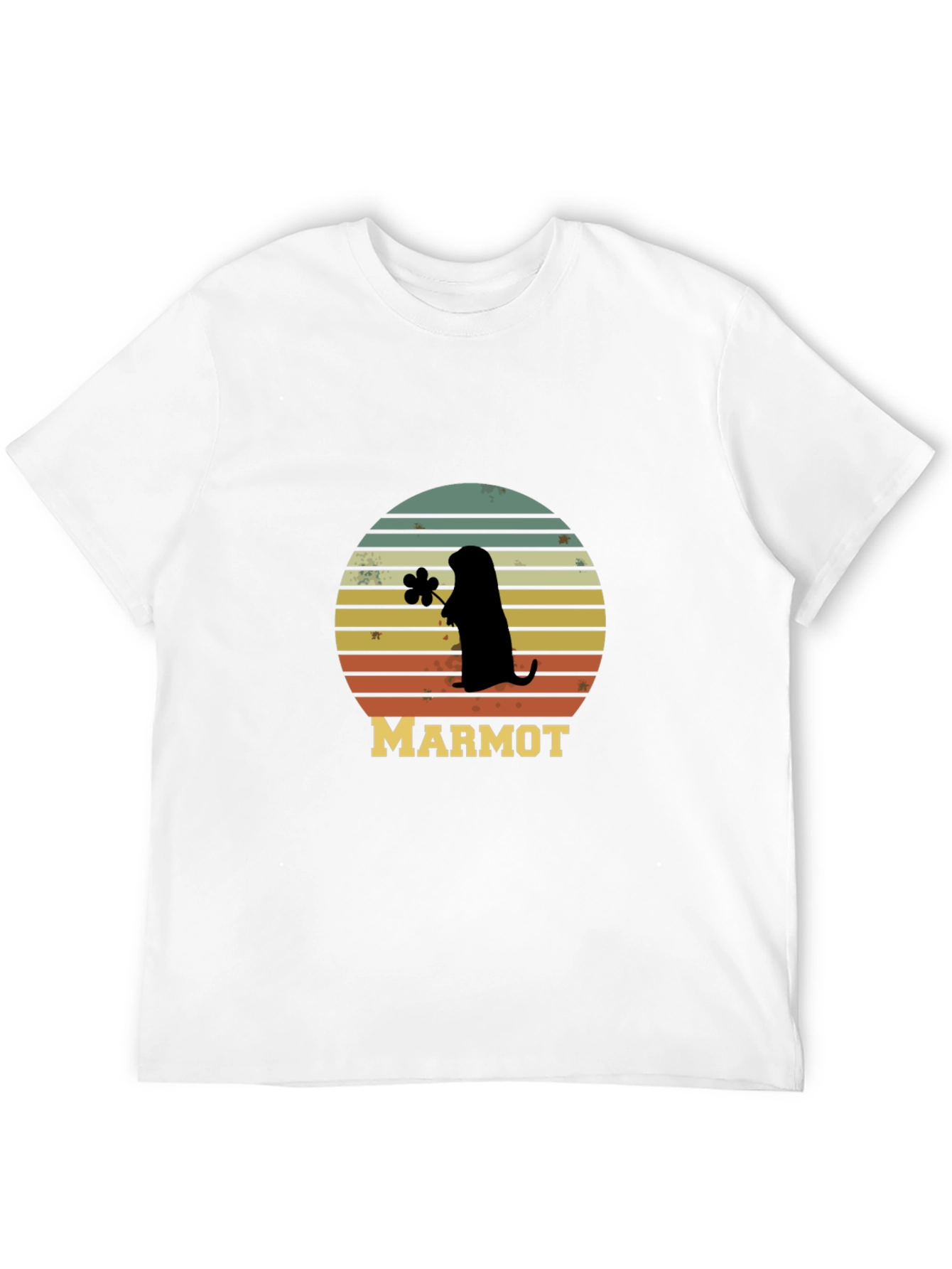 Retro Marmot Silhouette T-Shirt