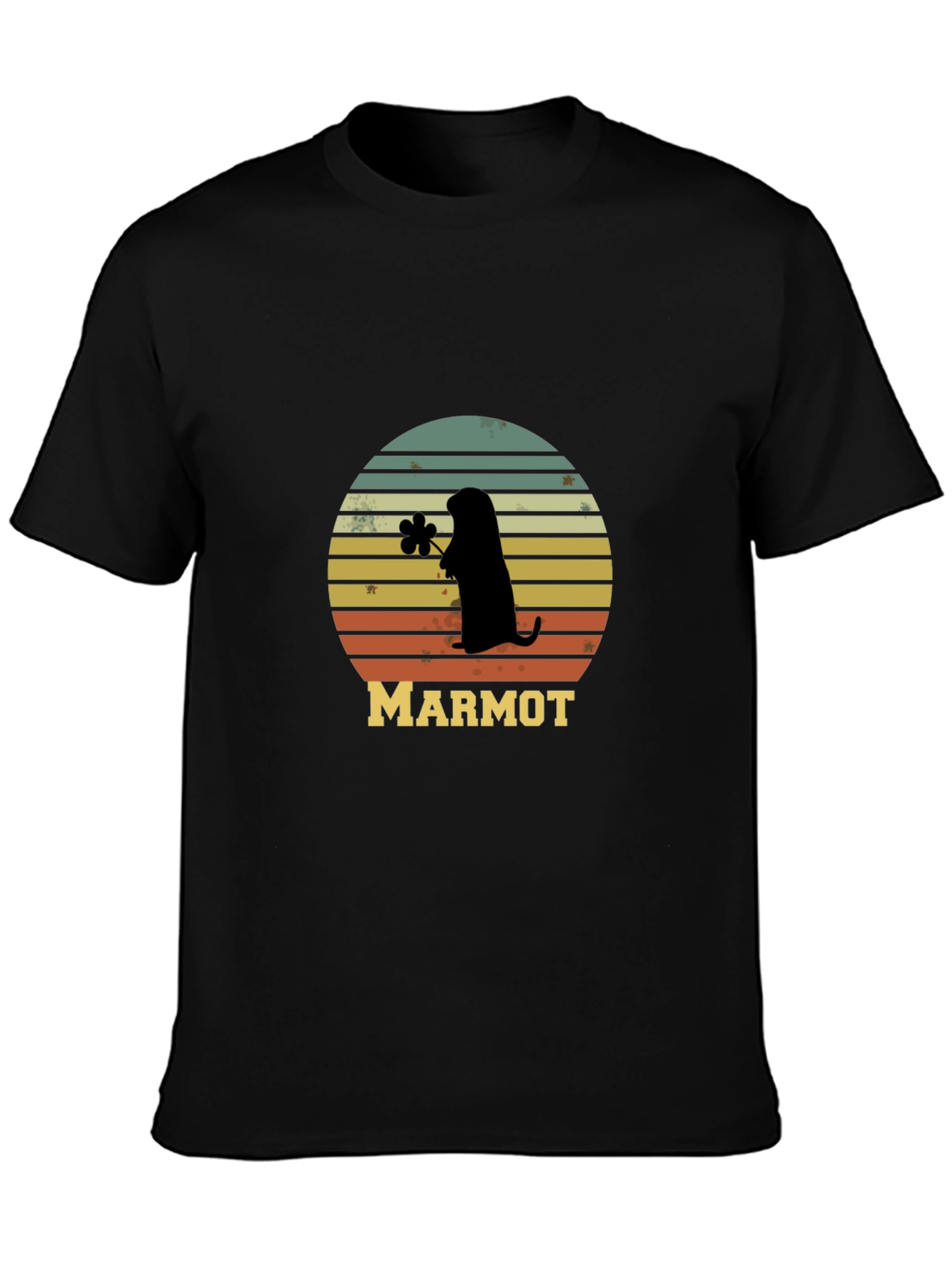 Retro Marmot Silhouette T-Shirt