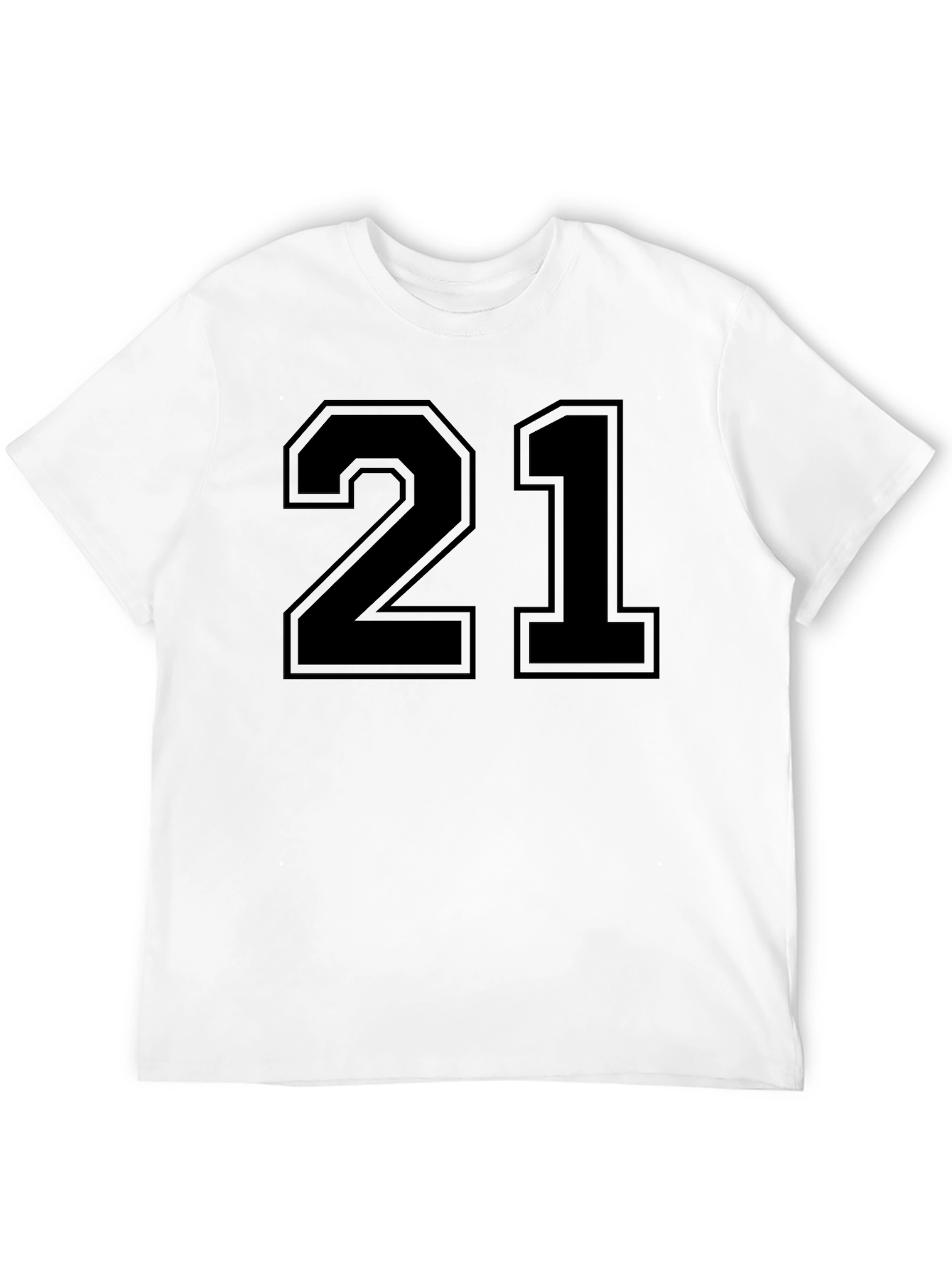 Bold 21 Graphic Tee - Classic Style