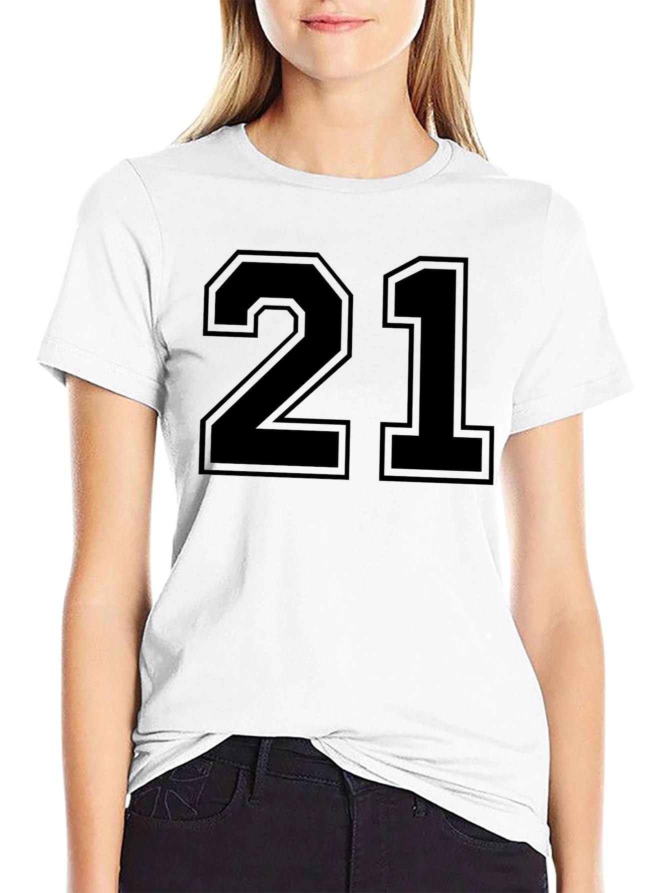 Bold 21 Graphic Tee - Classic Style