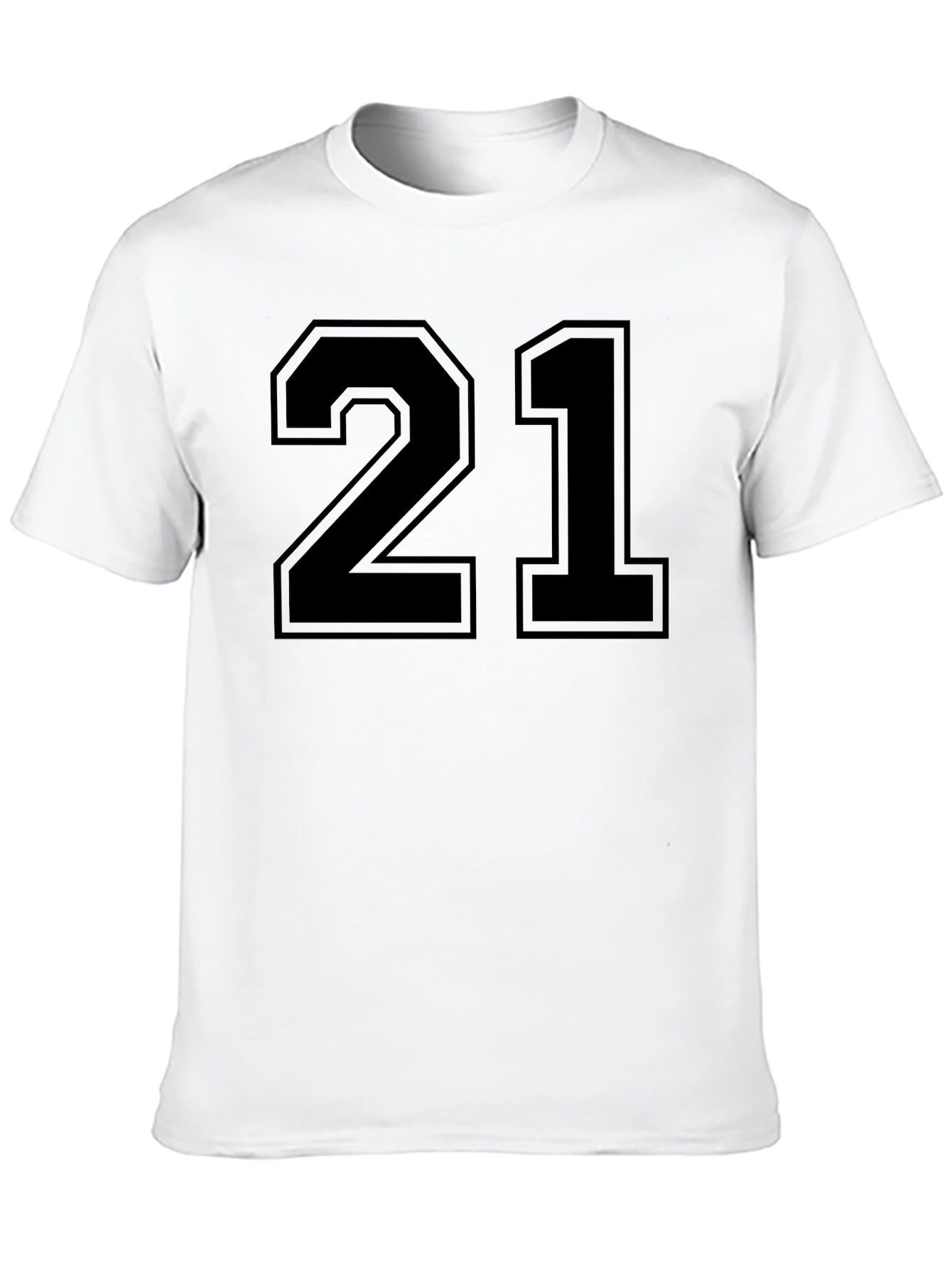 Bold 21 Graphic Tee - Classic Style