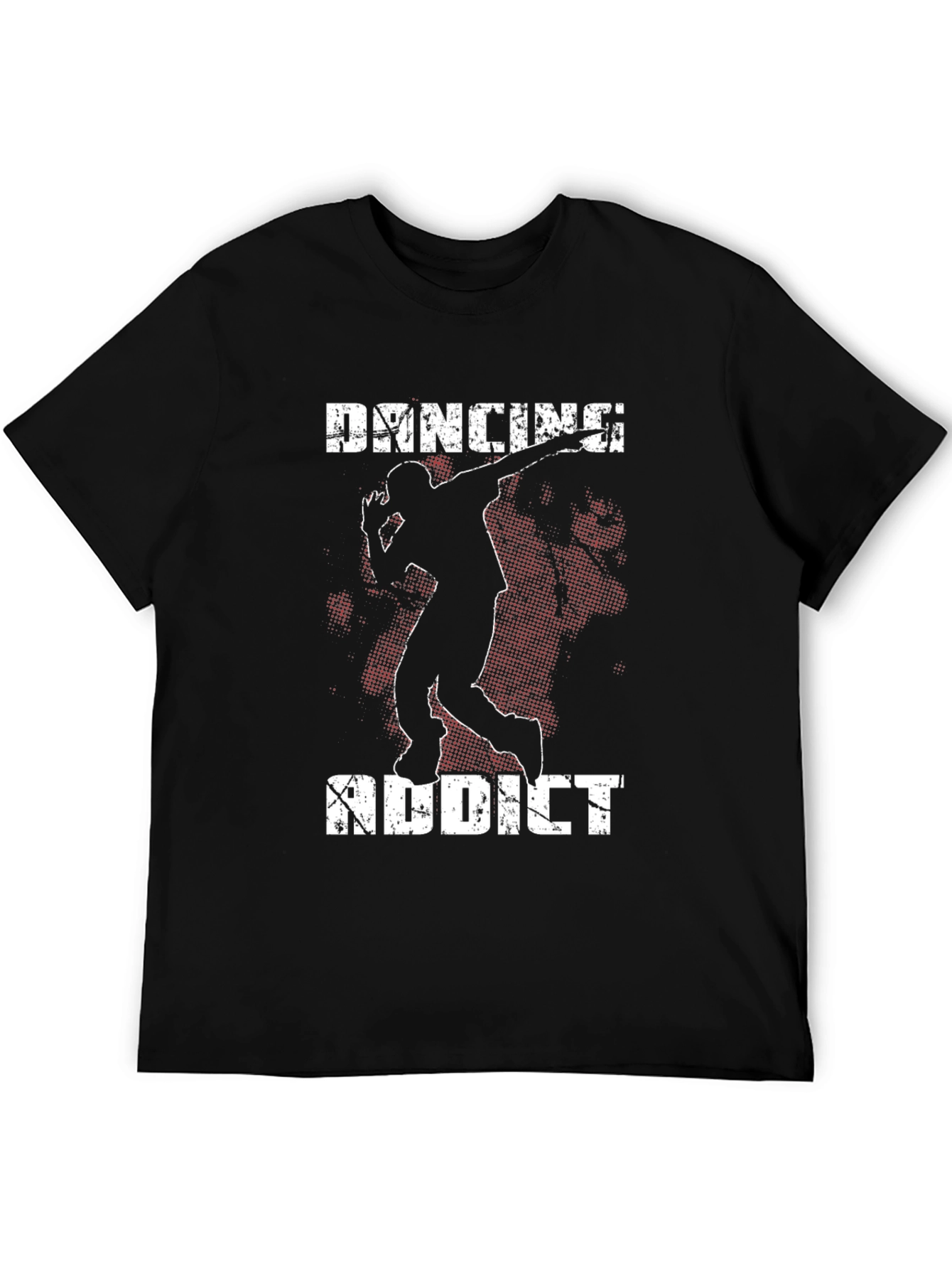 Dancing Addict Graphic Tee - Black