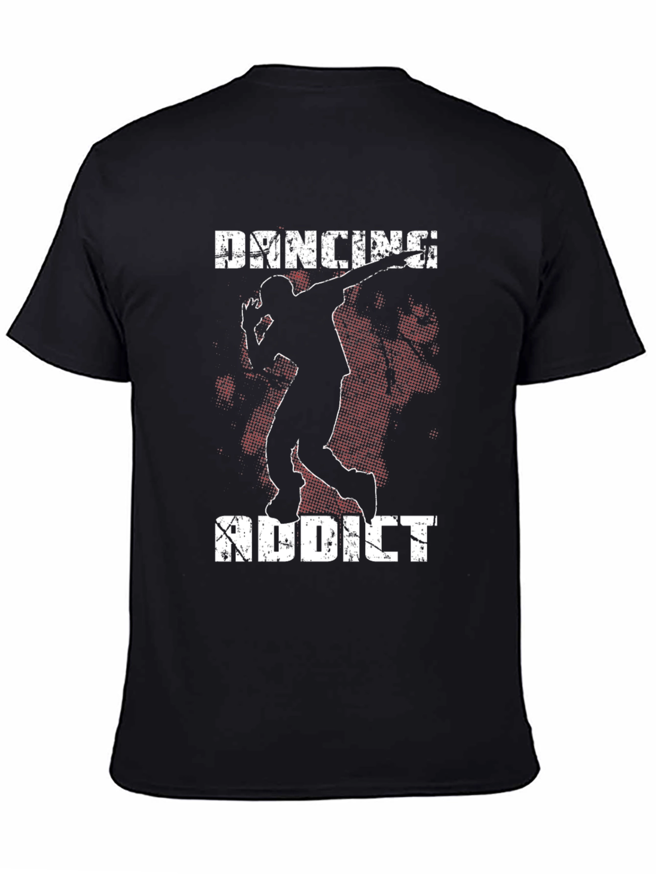 Dancing Addict Graphic Tee - Black