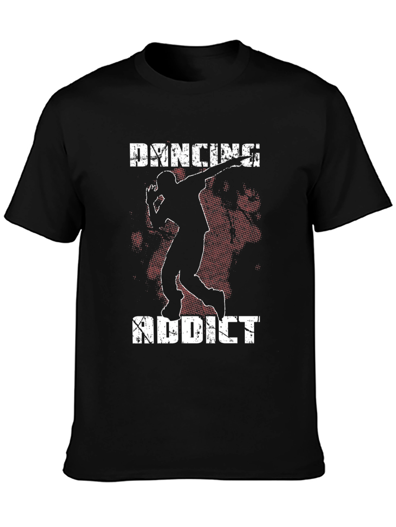 Dancing Addict Graphic Tee - Black