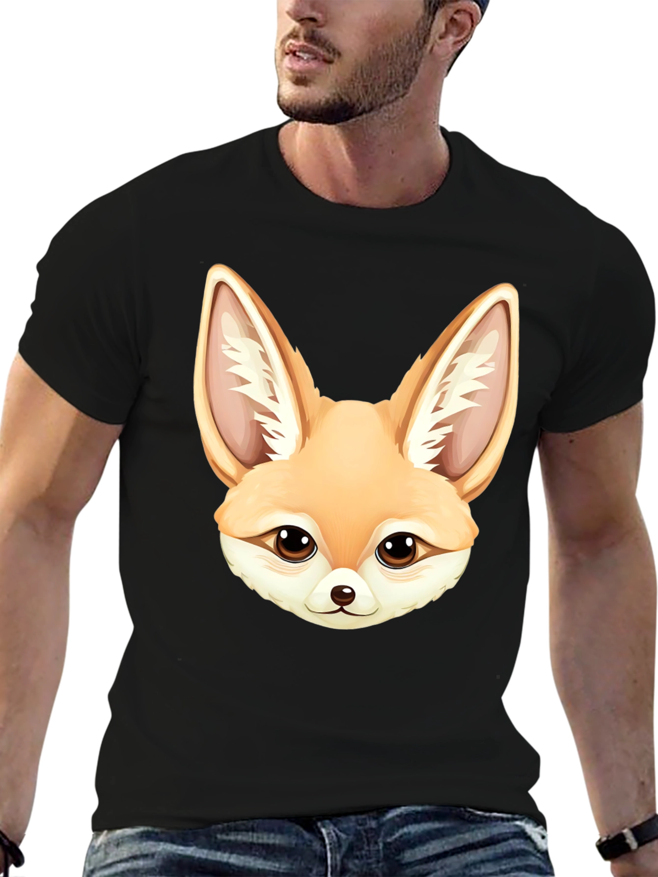 Fennec Fox T-Shirt - Cute Animal Graphic Tee