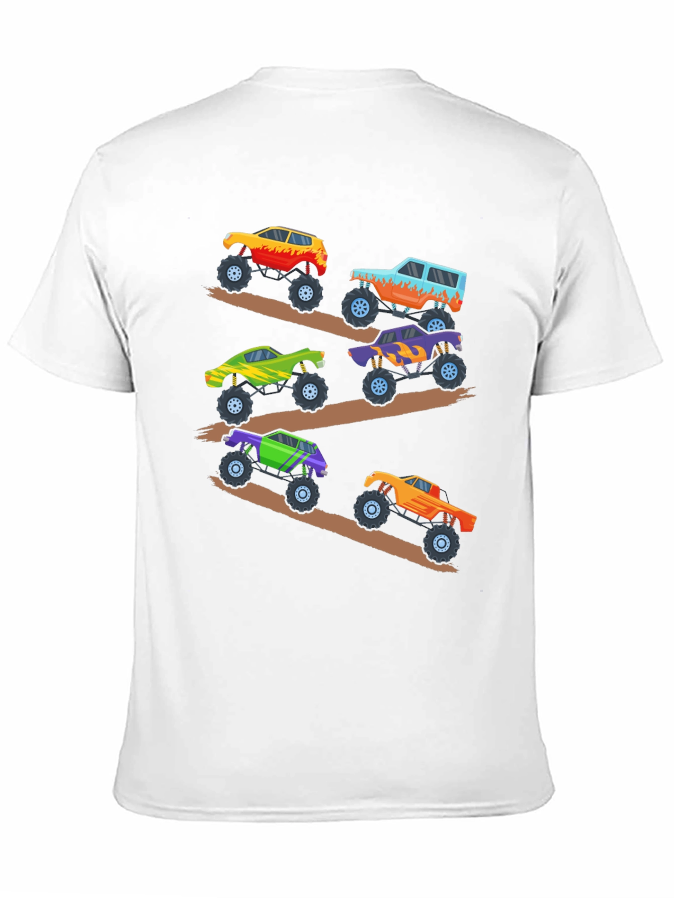 Monster Truck Rally Graphic Tee - Black