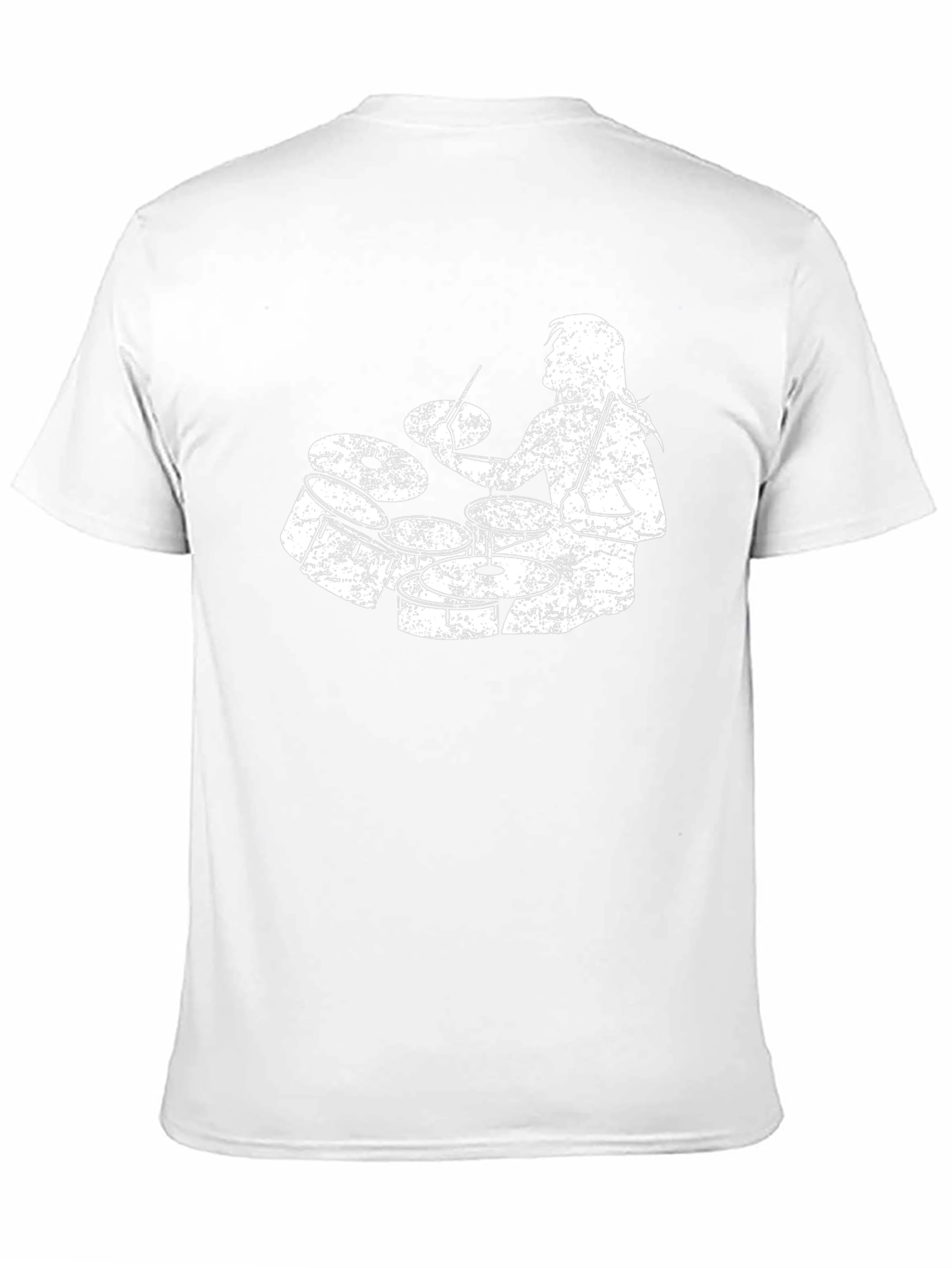 Drummer Graphic T-Shirt - Black