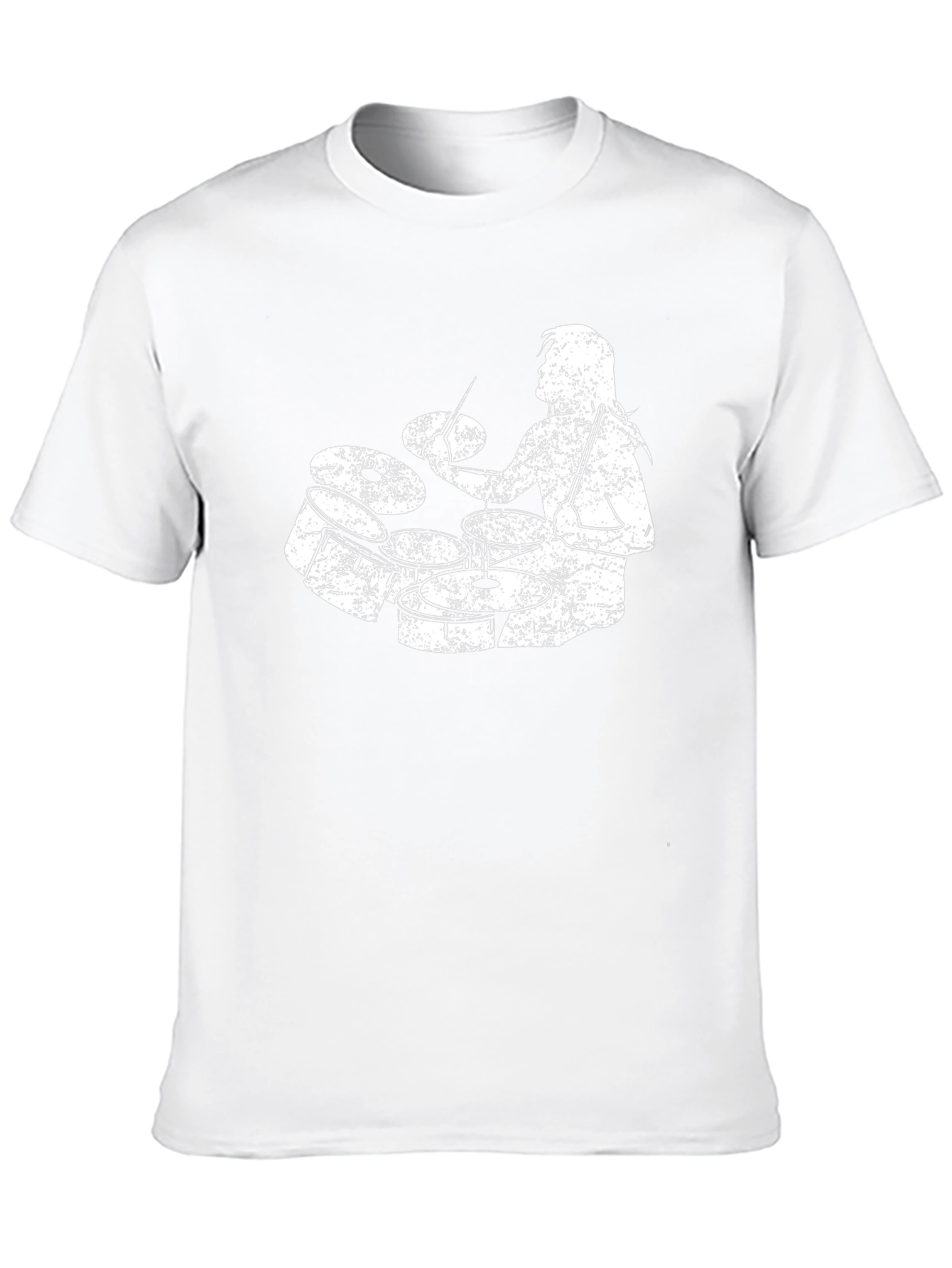 Drummer Graphic T-Shirt - Black