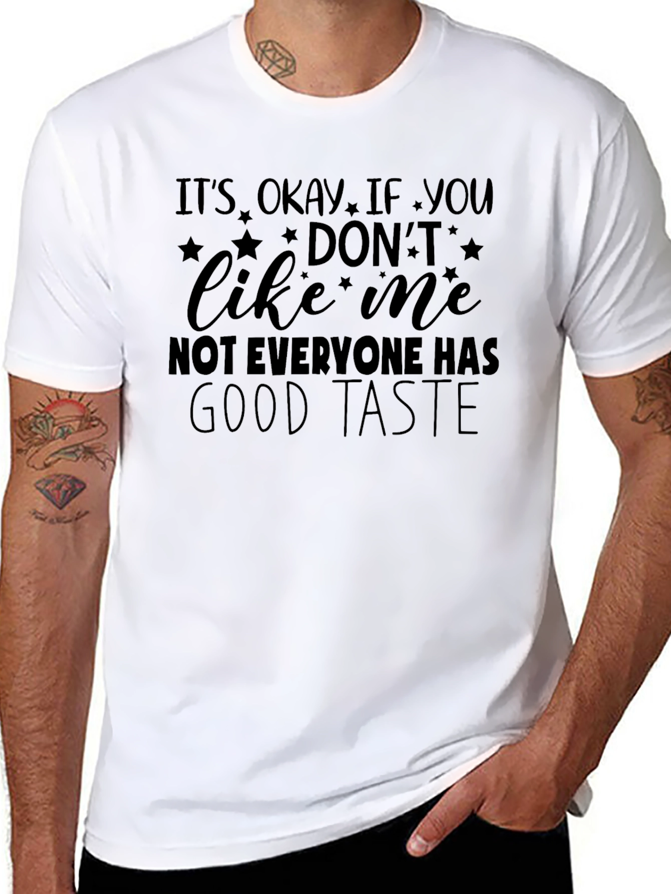 Funny Graphic T-Shirt - Good Taste Humor Tee