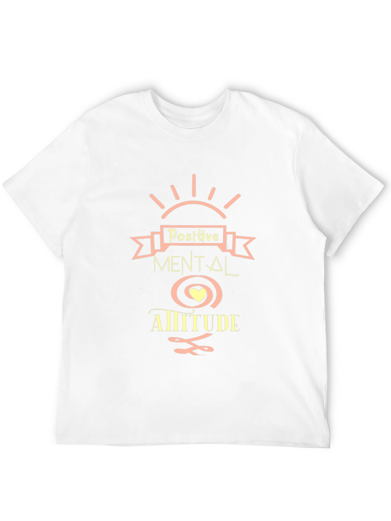 Positive Mental Attitude Graphic T-Shirt