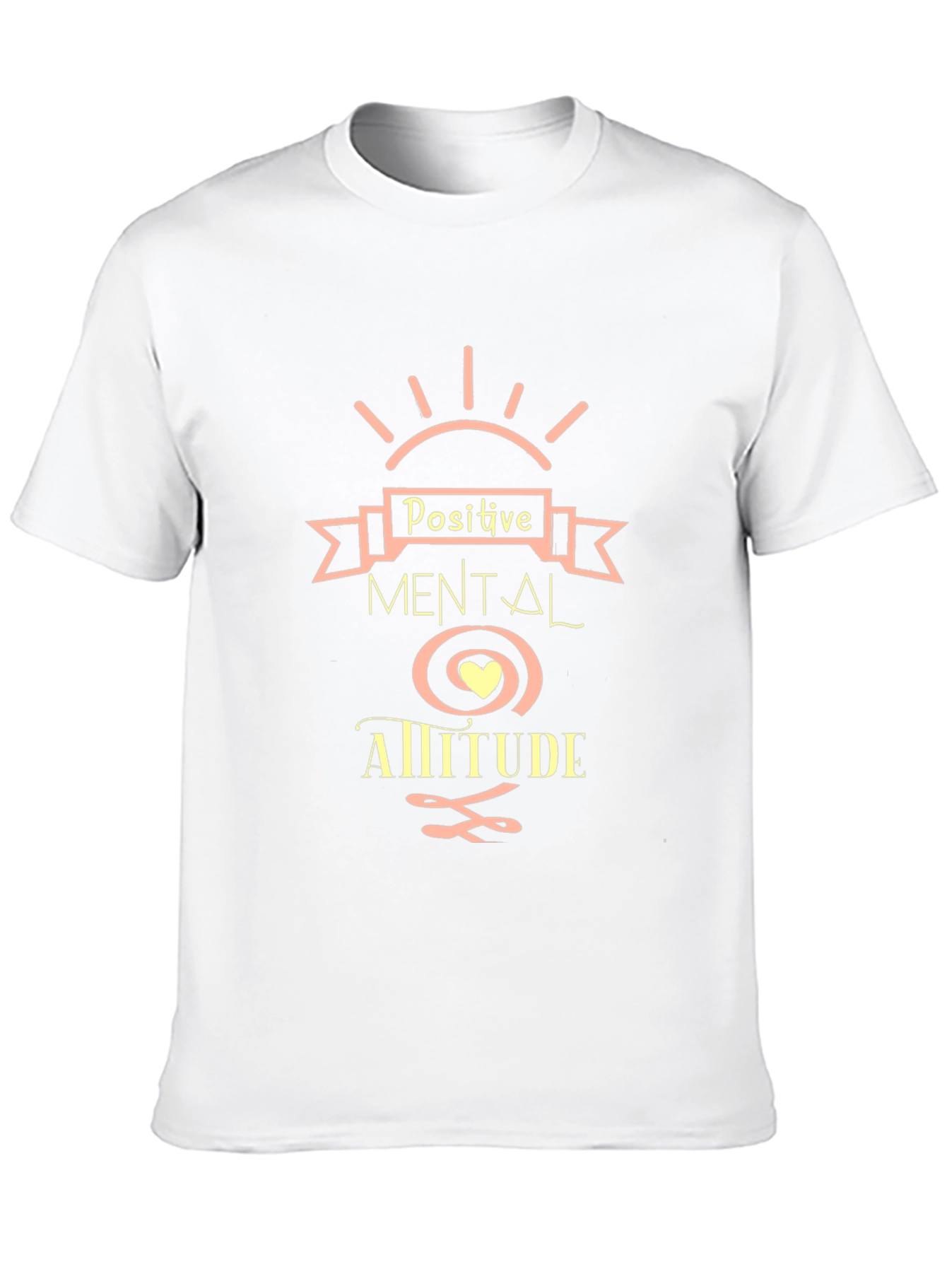 Positive Mental Attitude Graphic T-Shirt