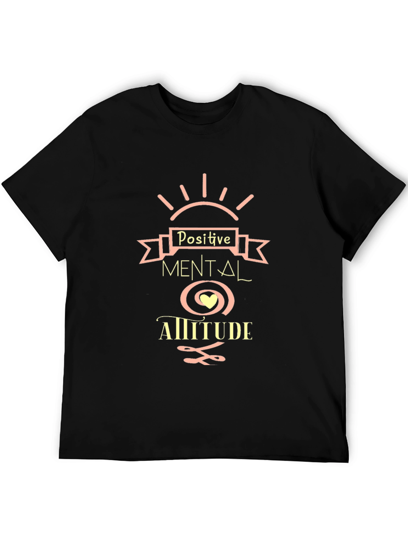 Positive Mental Attitude Graphic T-Shirt