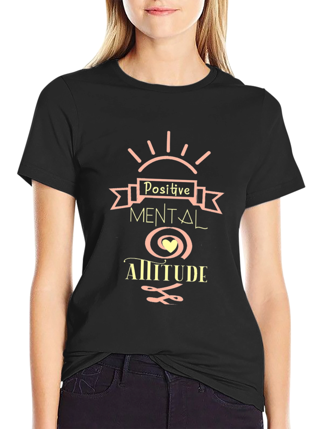 Positive Mental Attitude Graphic T-Shirt