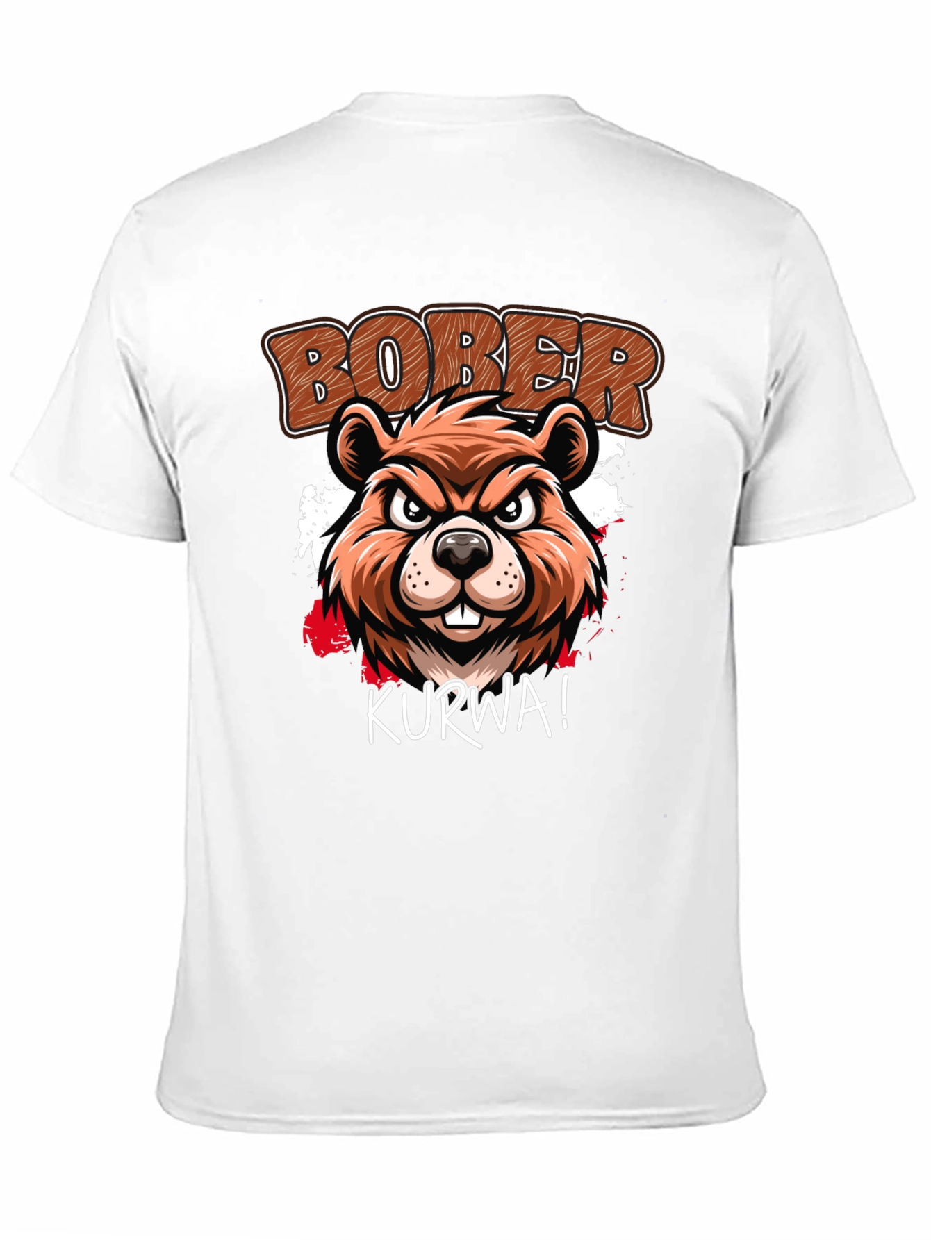 Bober Kurwa T-Shirt: Beaver Graphic Tee