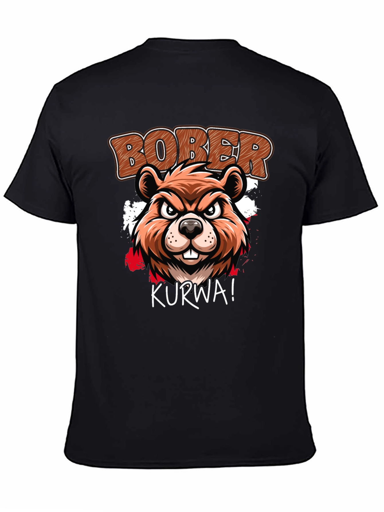 Bober Kurwa T-Shirt: Beaver Graphic Tee