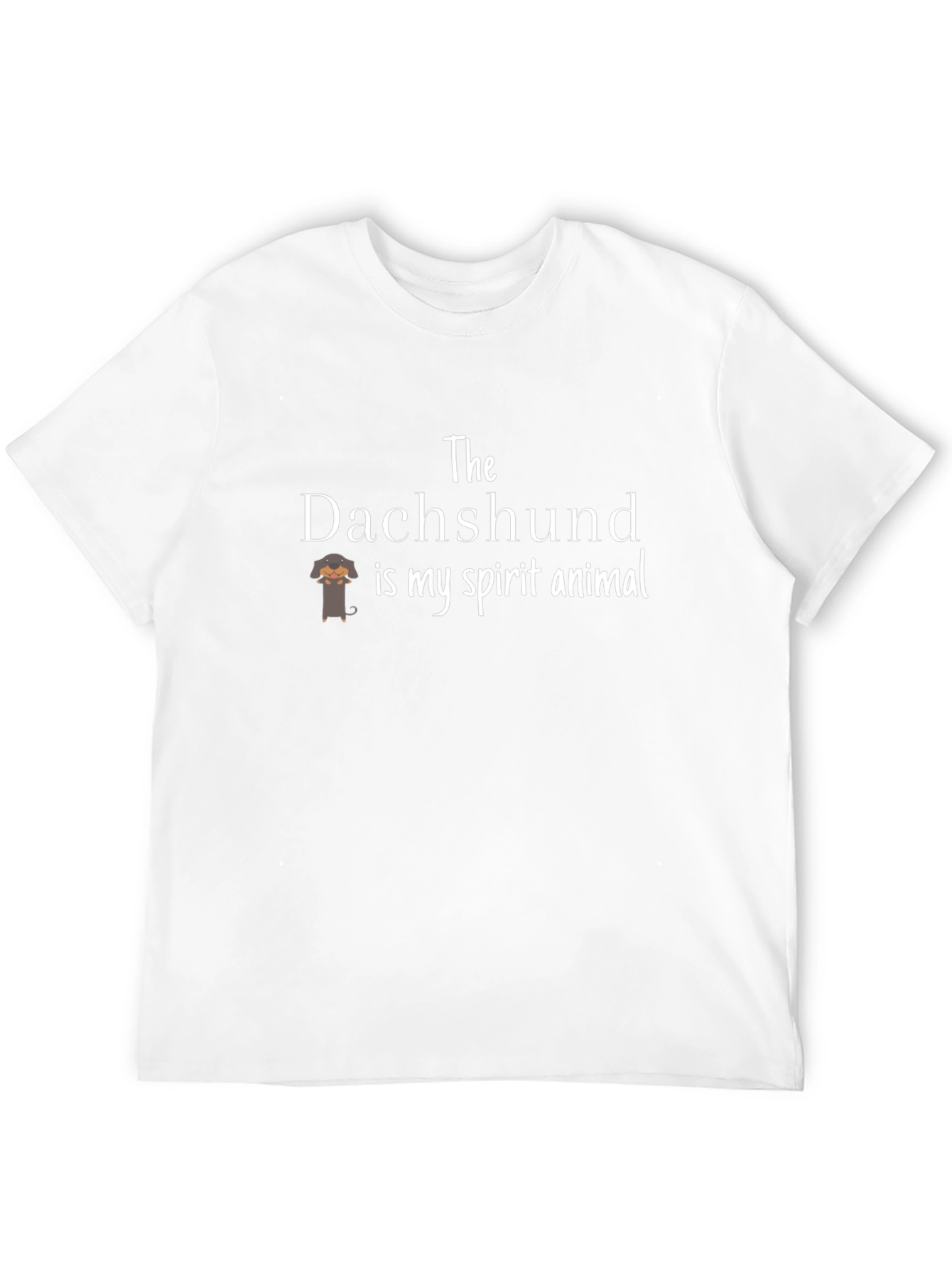 Dachshund Spirit Animal T-Shirt - Black