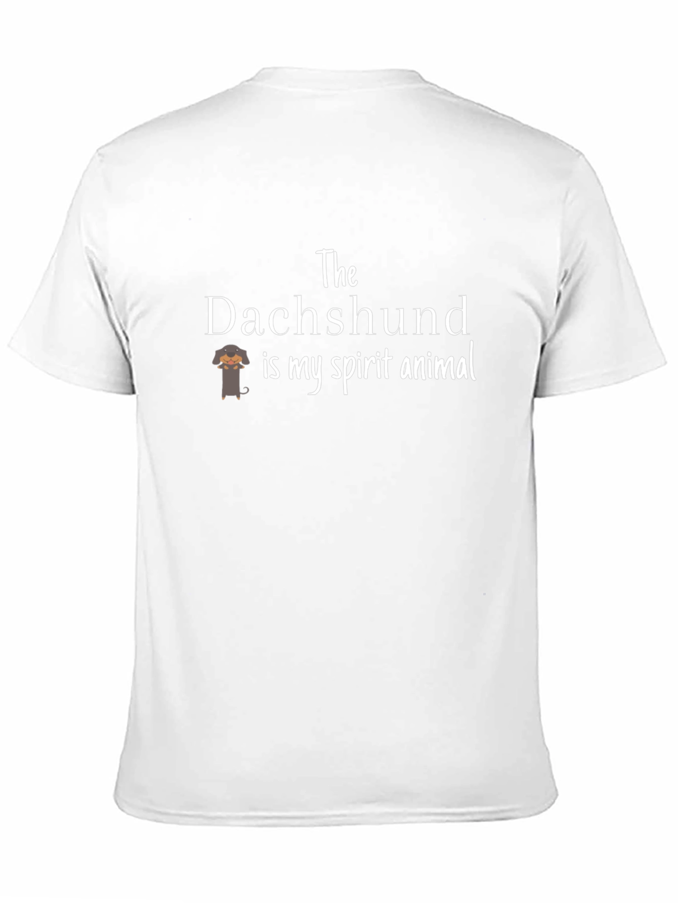 Dachshund Spirit Animal T-Shirt - Black