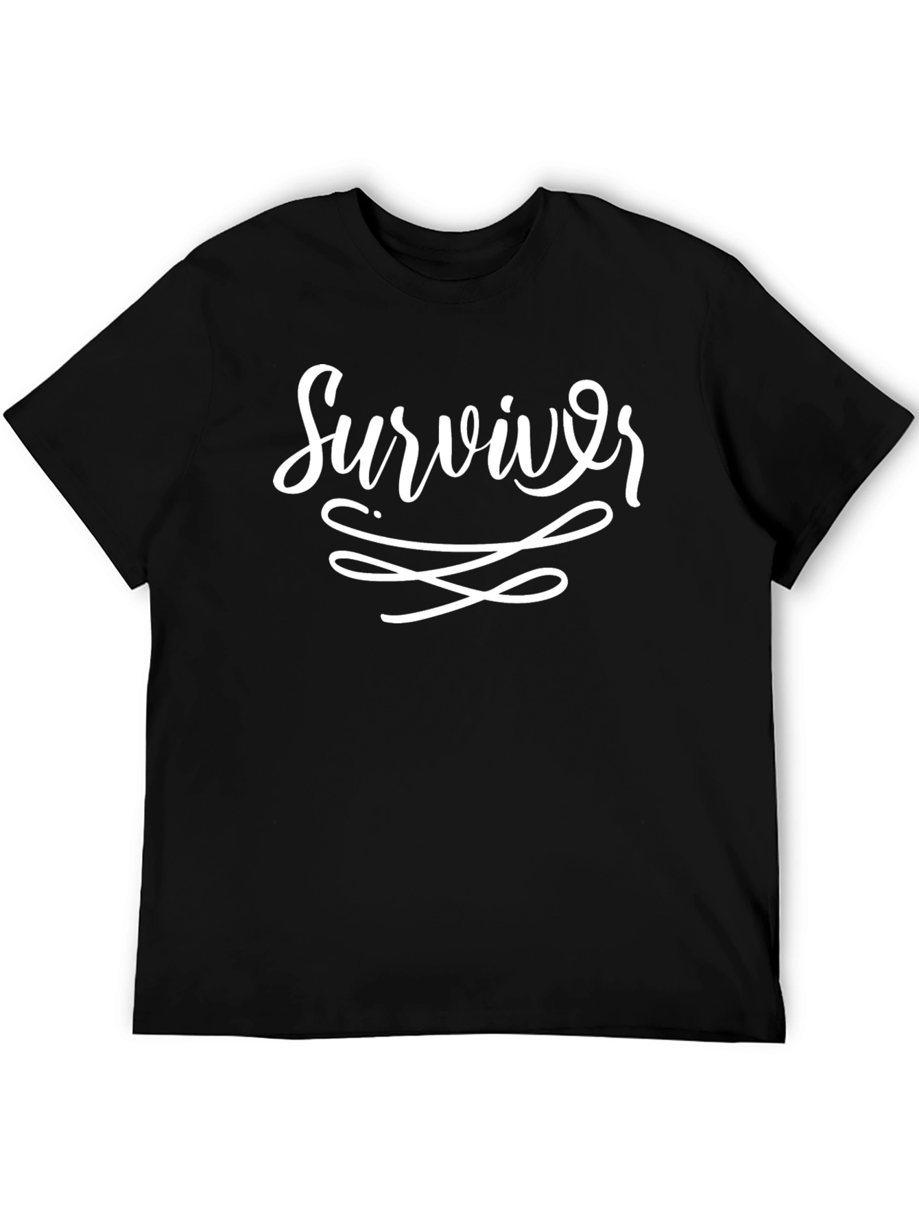 Survivor Graphic Tee - Black